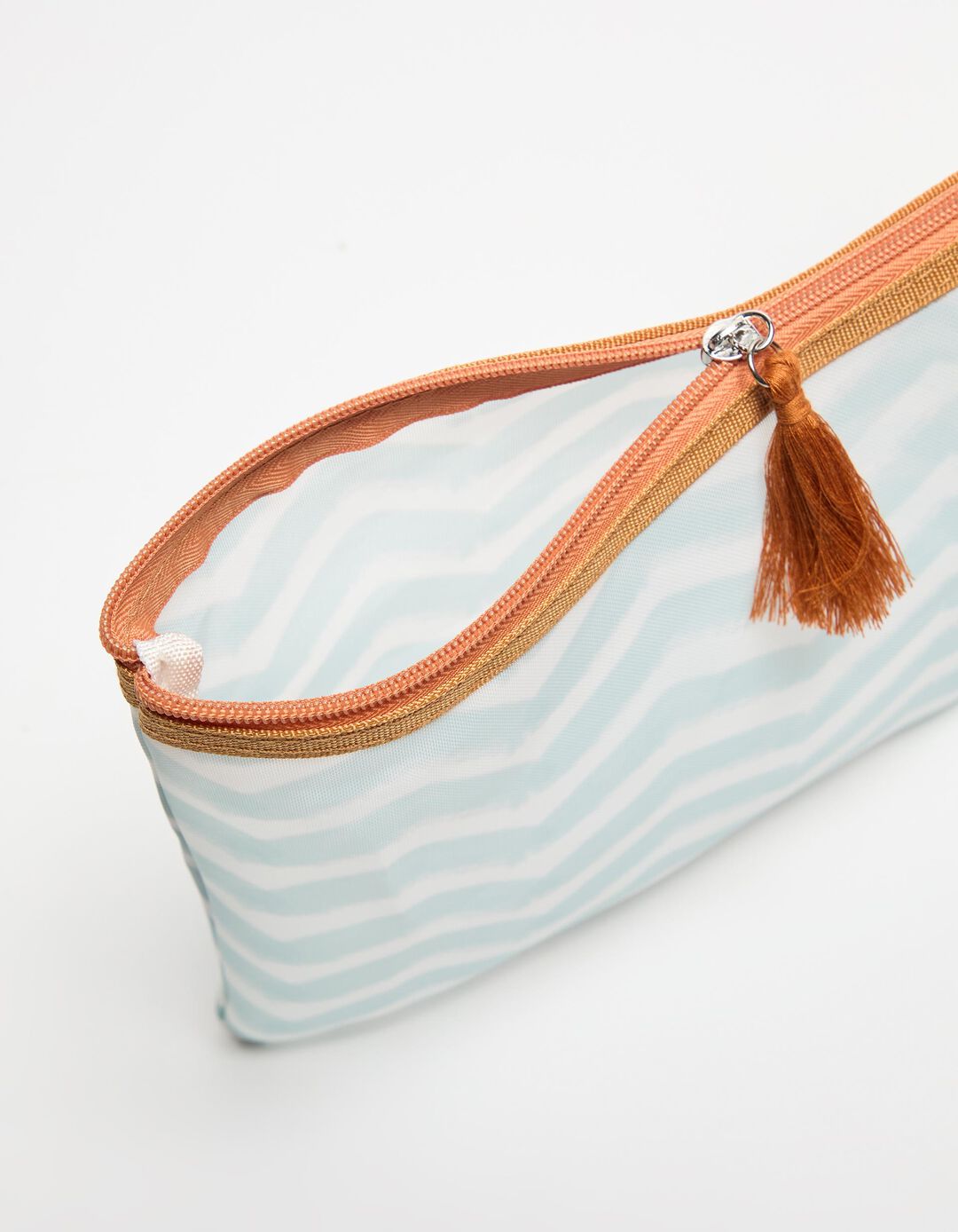 Necessaire em Rede, Mulher, Laranja