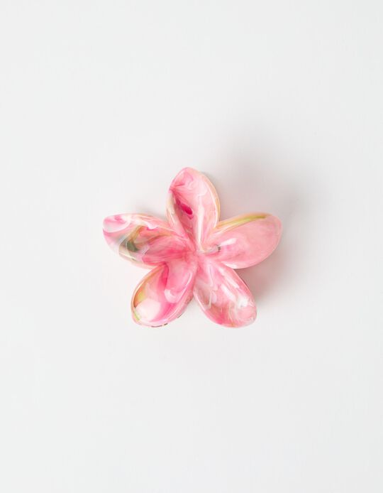 Comprar Online Mola de Cabelo com Flor, Mulher, Rosa