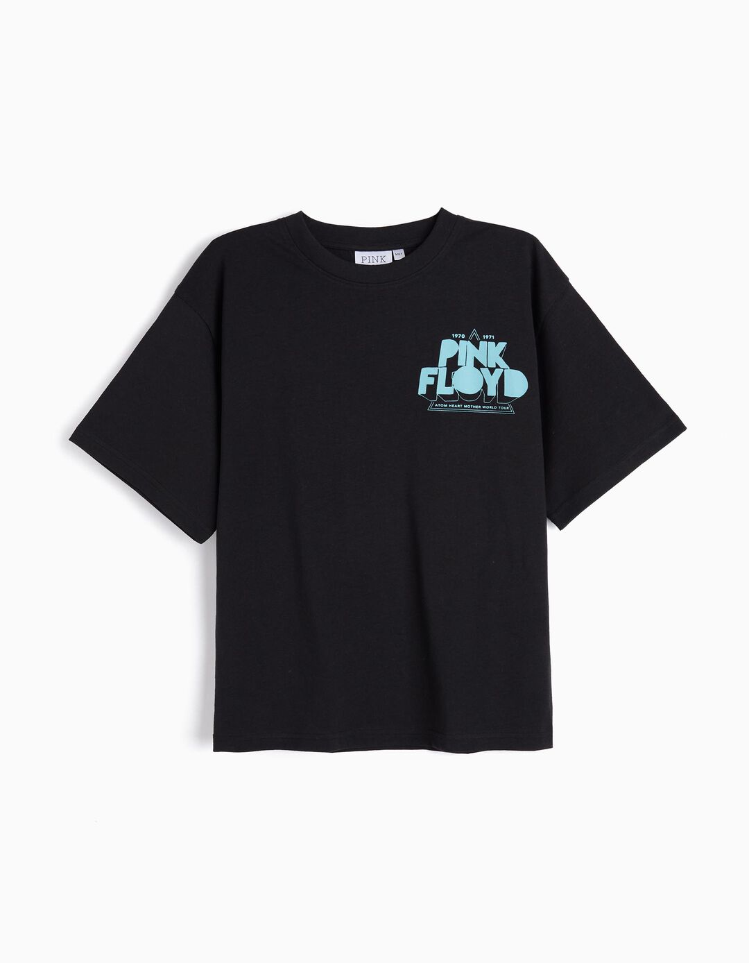 T-shirt 'Pink Floyd', Menino, Preto 