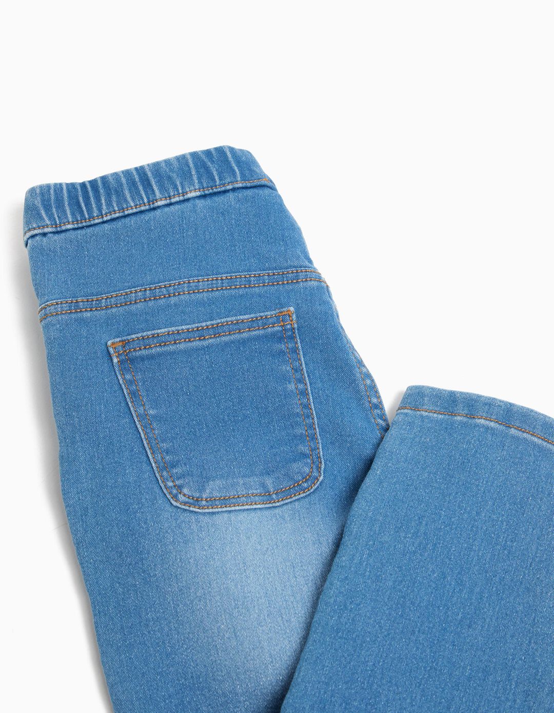 Jeggings de Ganga, Menina, Azul Claro
