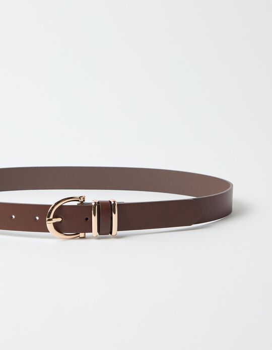 Comprar Online Cinto Fino, Mulher, Castanho