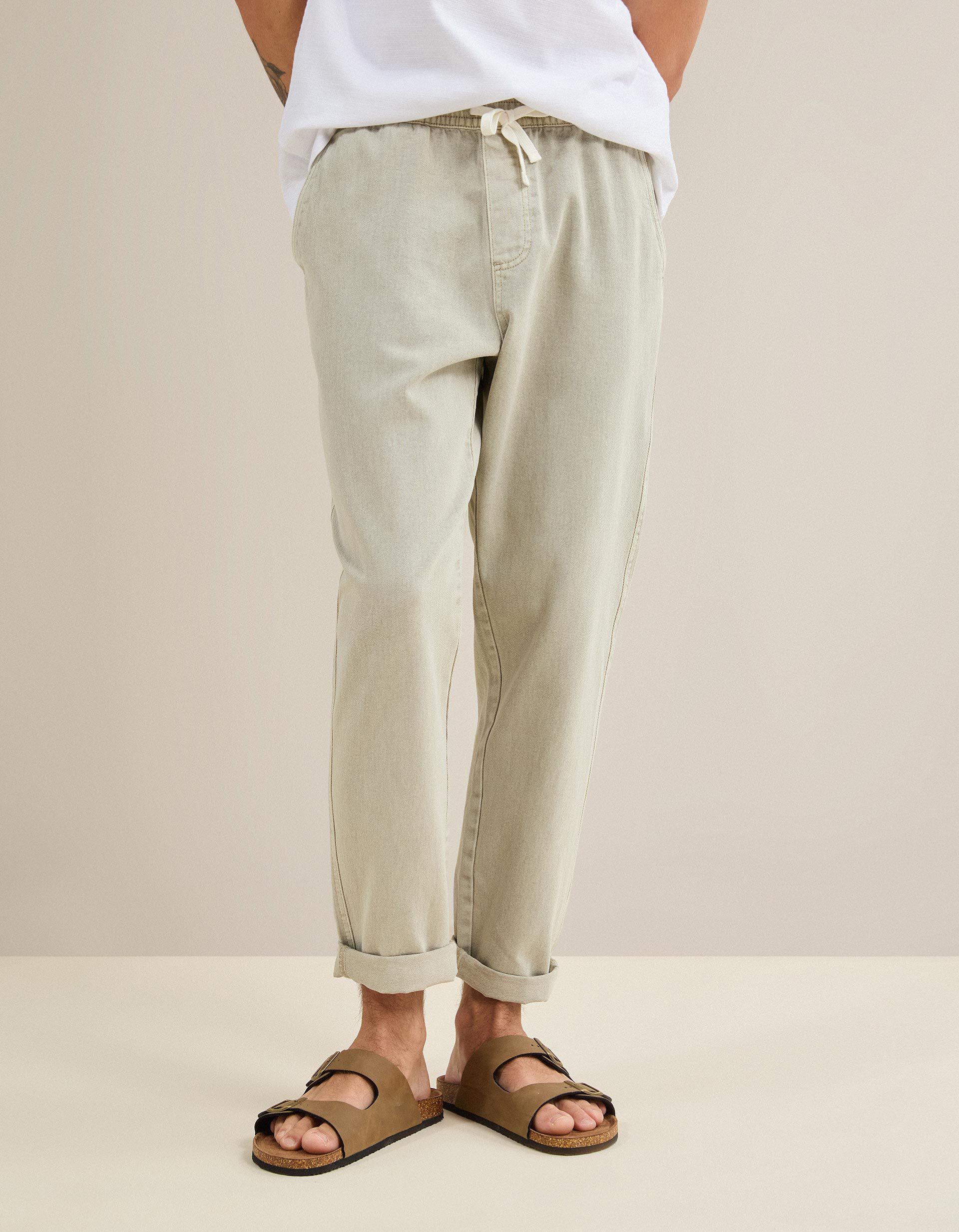 Comprar Online Cal&ccedil;as Joggers, Homem, Bege