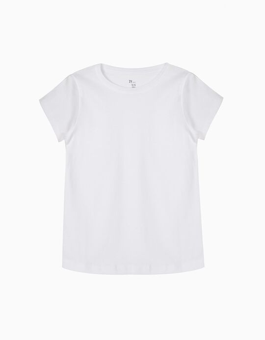 Comprar Online T-Shirt for Girls, White
