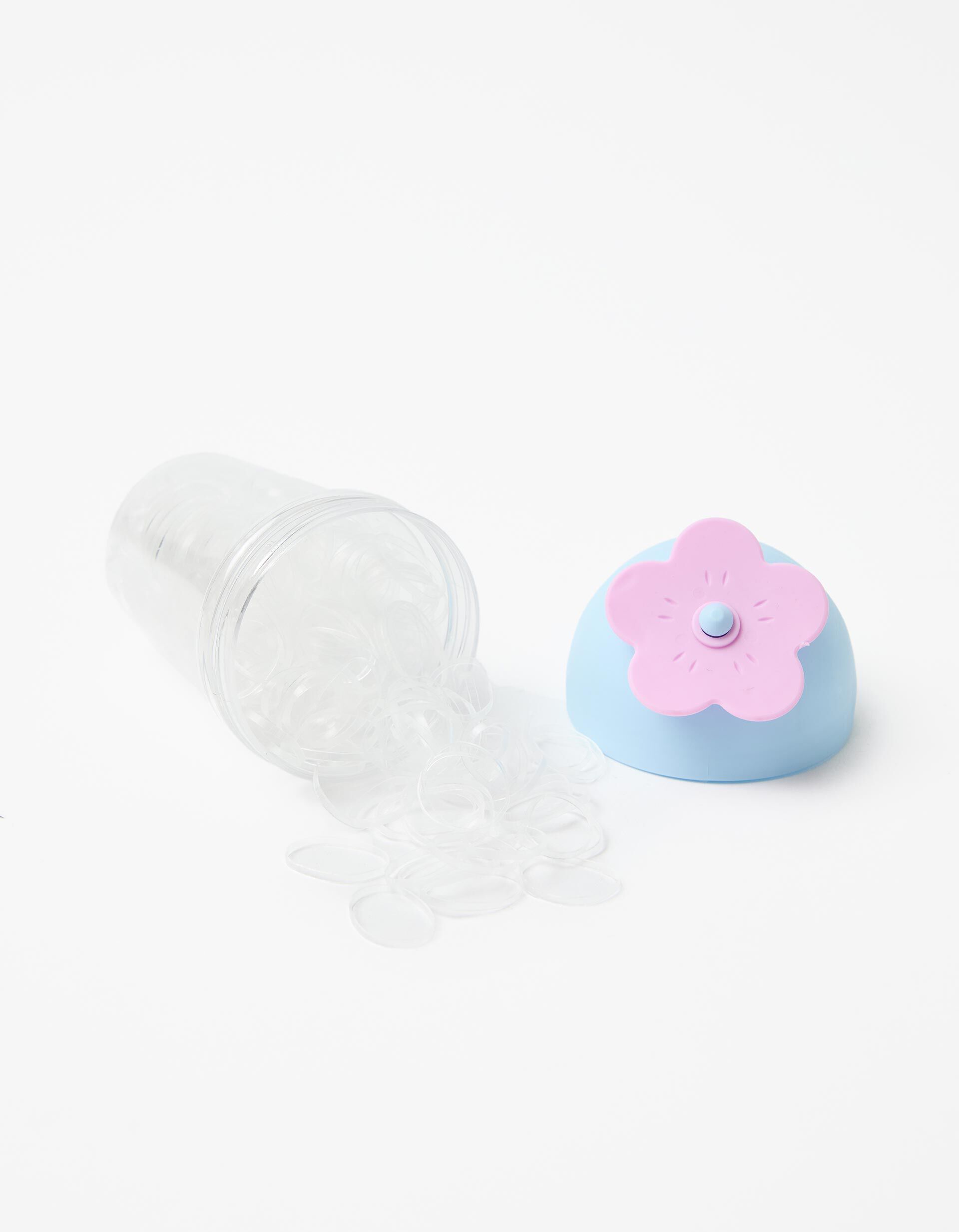Comprar Online Caixa 400 El&aacute;sticos de Cabelo, Menina, Rosa