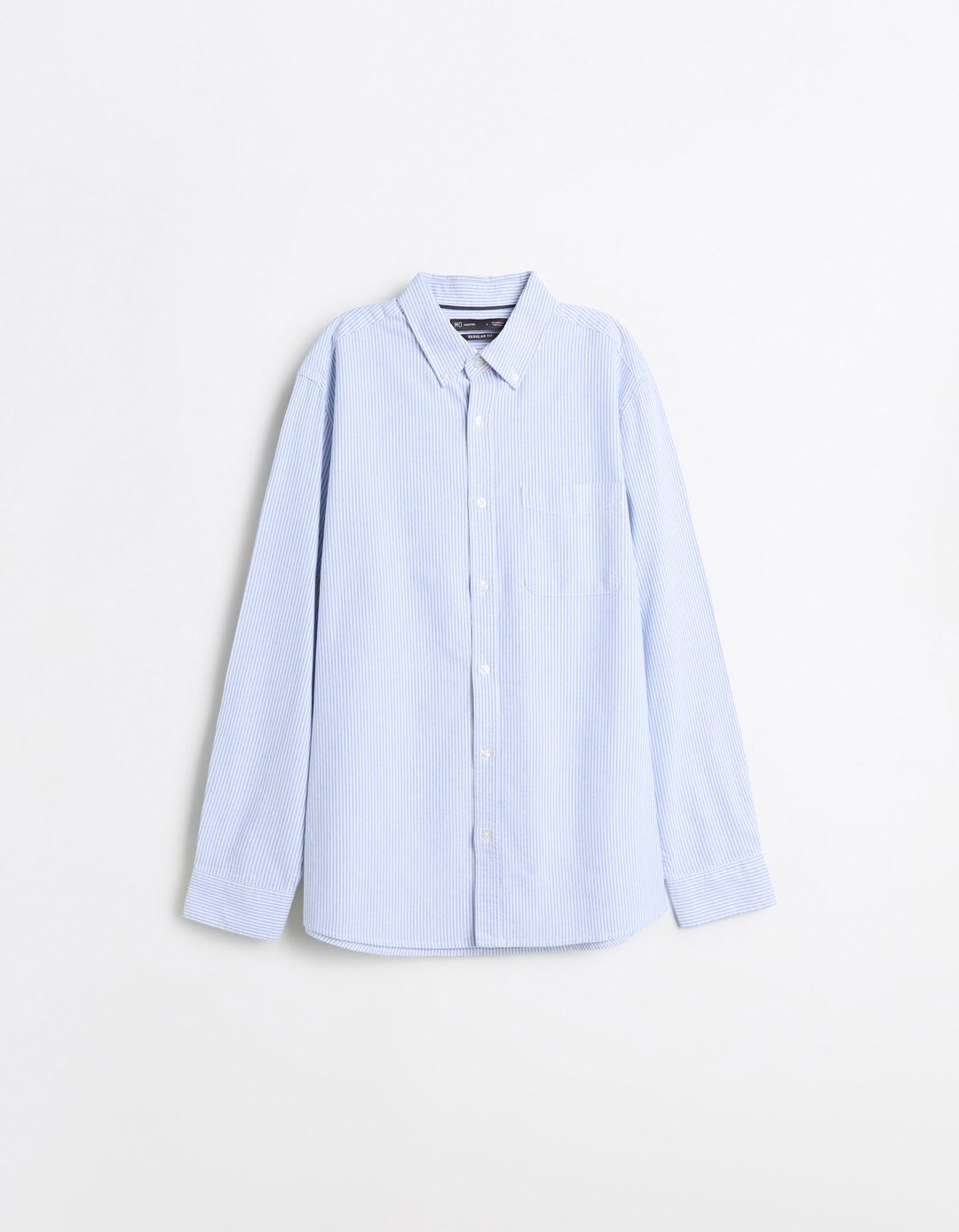 Camisa Oxford, Homem, Azul