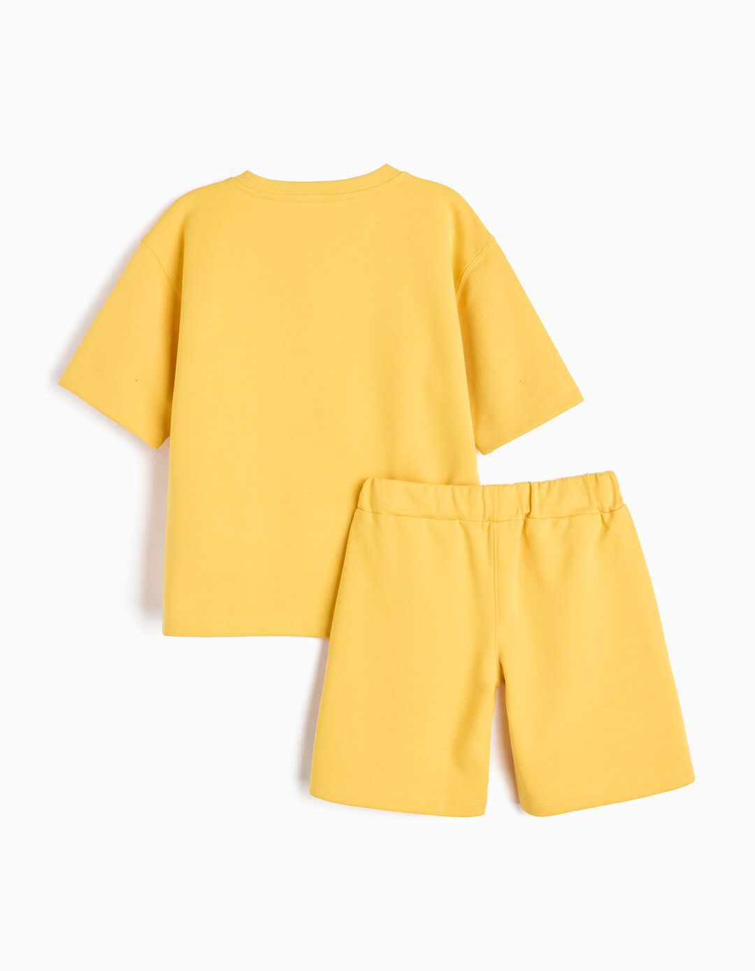 Conjunto T-Shirt e Calções, Menino, Amarelo