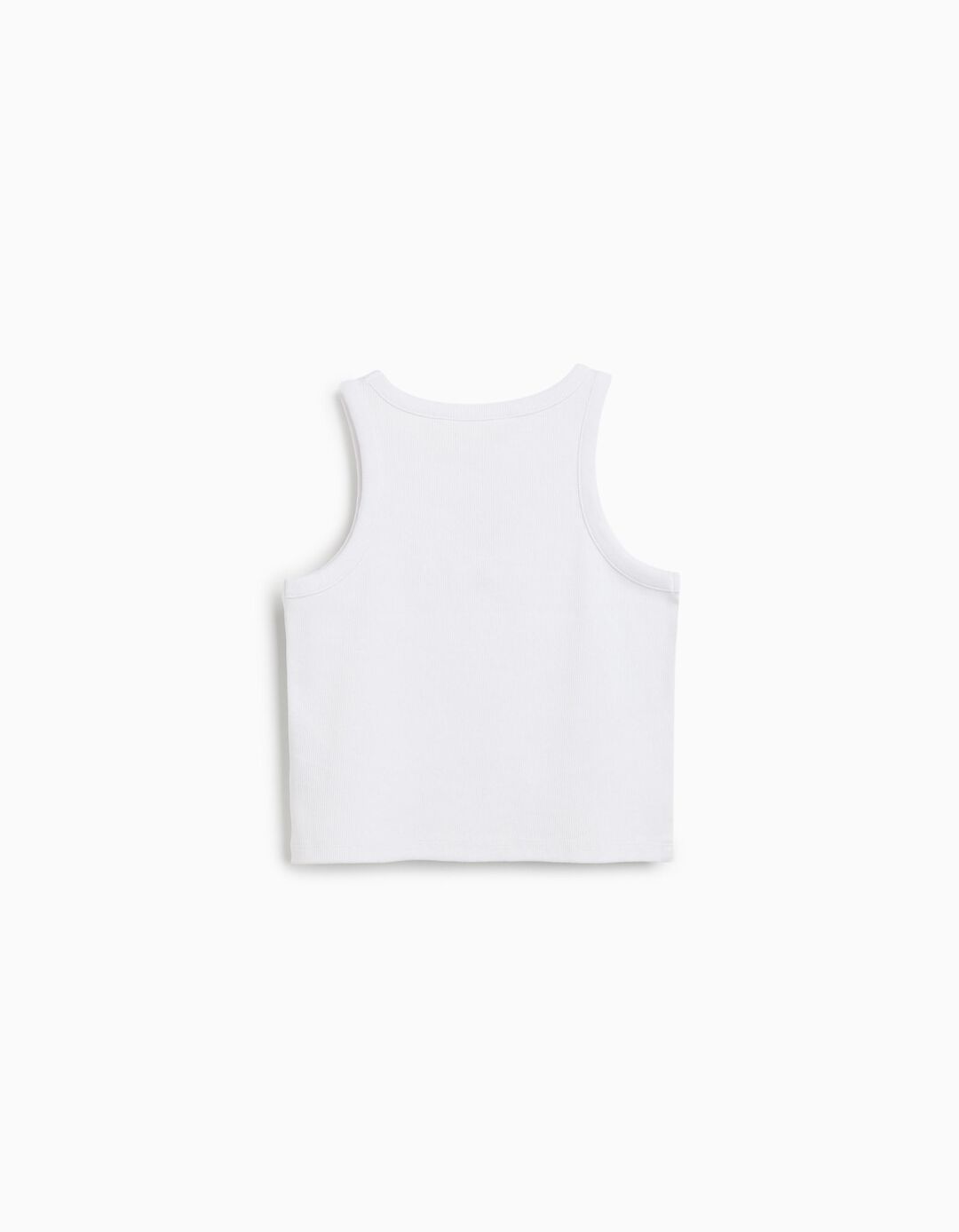 Tank Top, Menina, Branco 