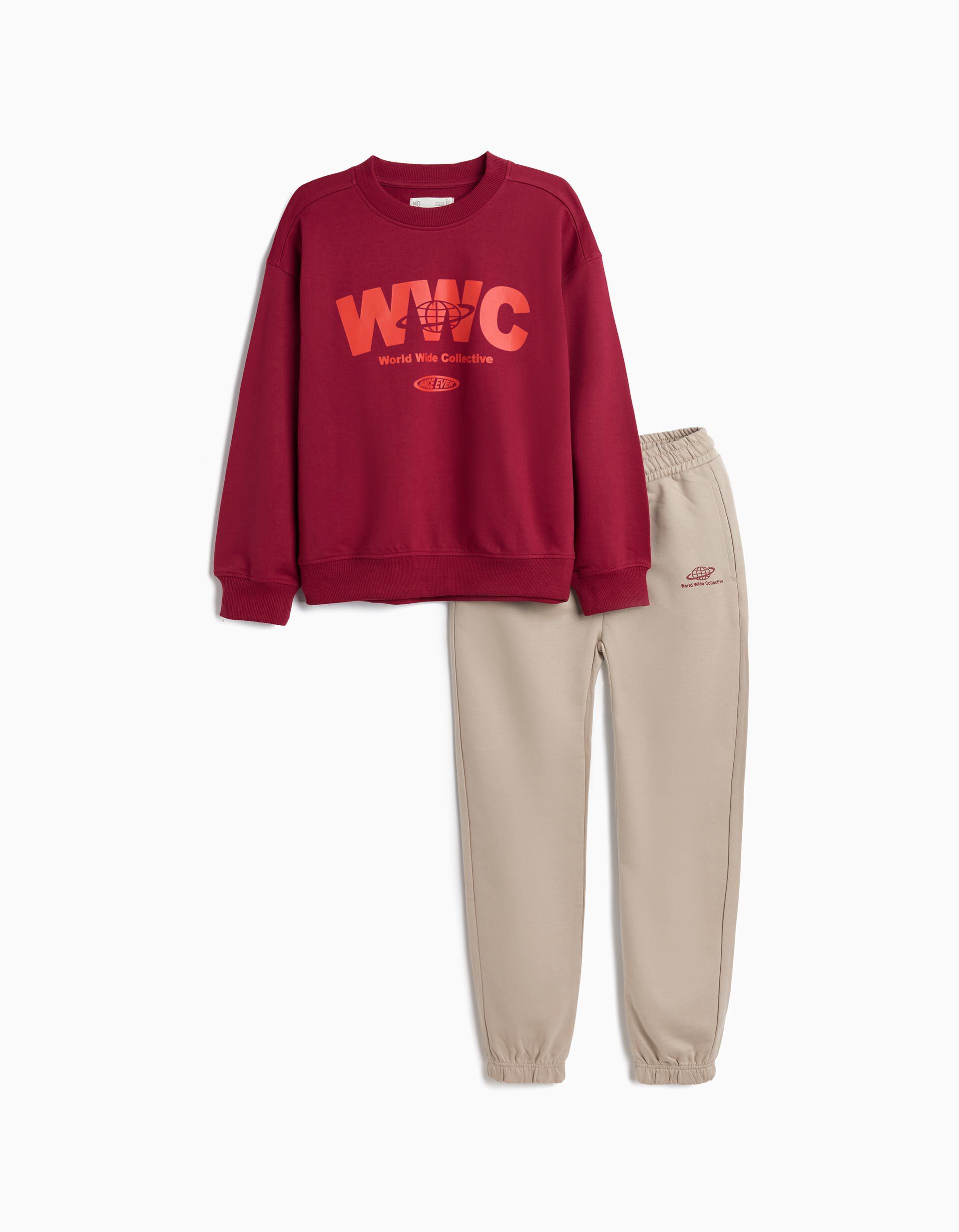 Comprar Online Conjunto De Jogging, Menino, Vermelho