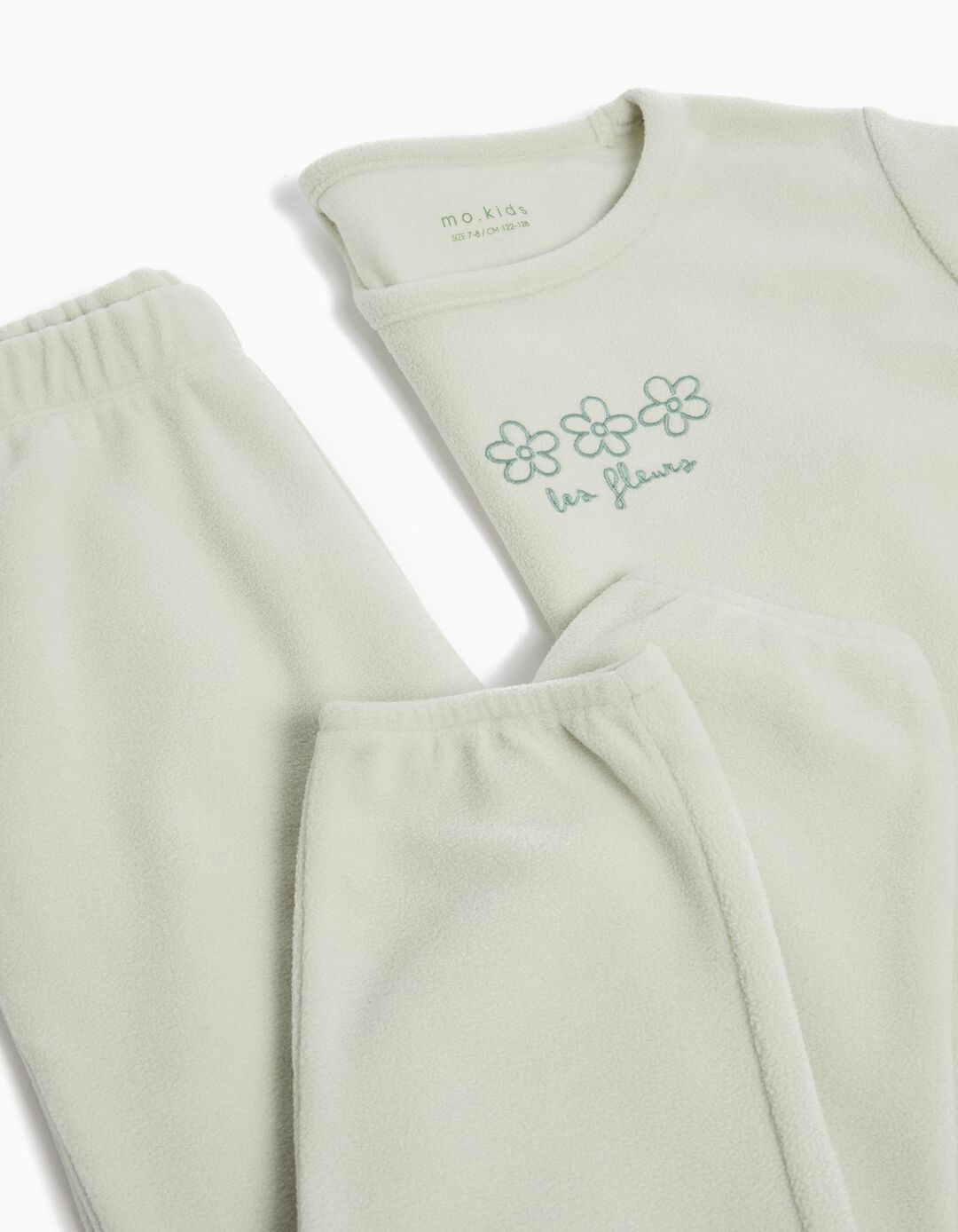 Pijama Polar, Menina, Verde Claro