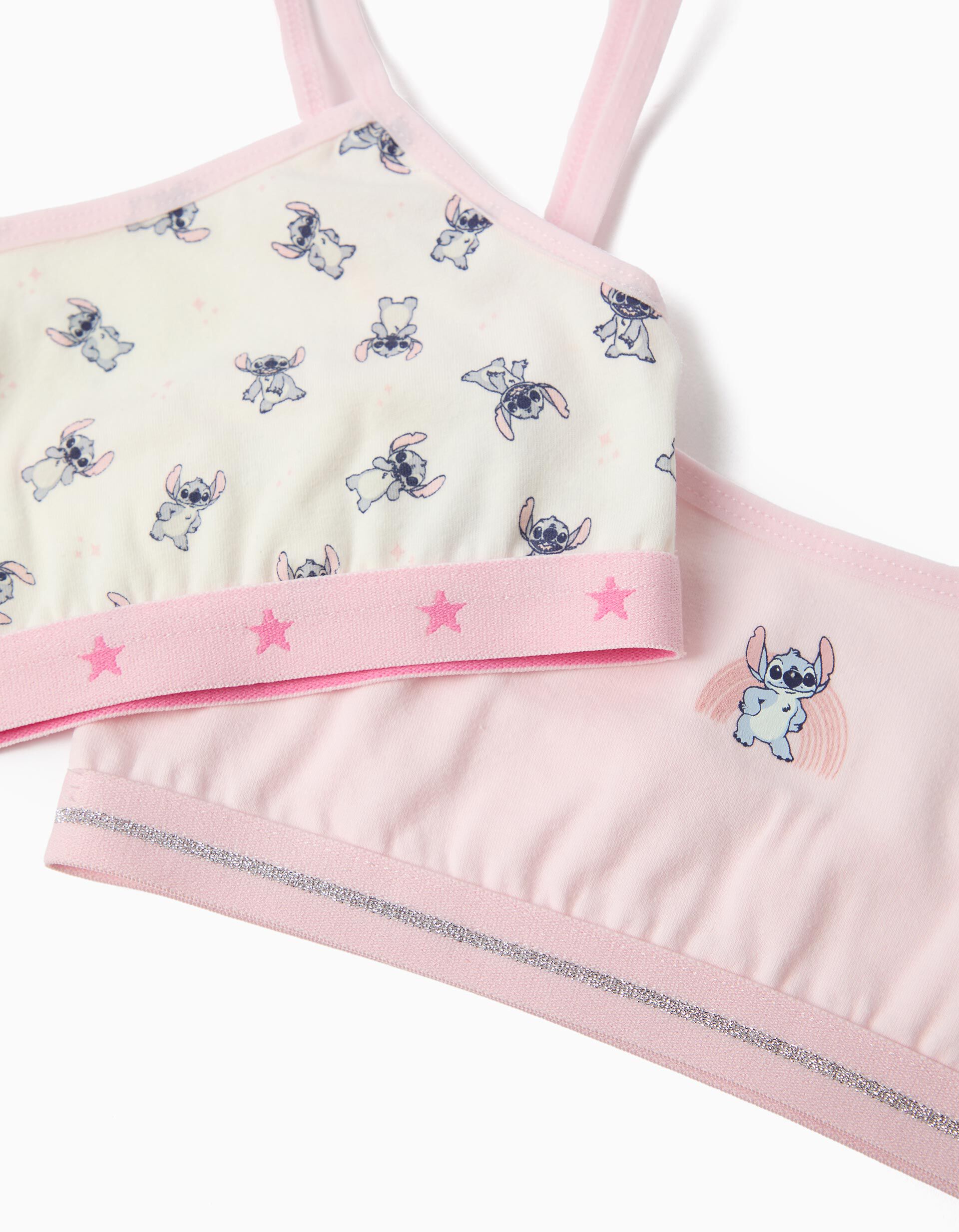 Comprar Online Pack 2 Tops 'Stitch' &copy;Disney, Menina, Rosa Claro
