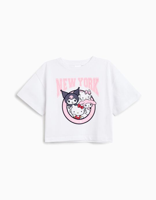 Comprar Online T-shirt 'Hello Kitty', Menina, Branco