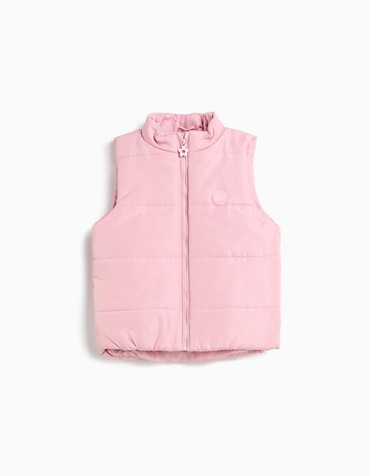 Comprar Online Colete Acolchoado, Menina, Rosa Claro