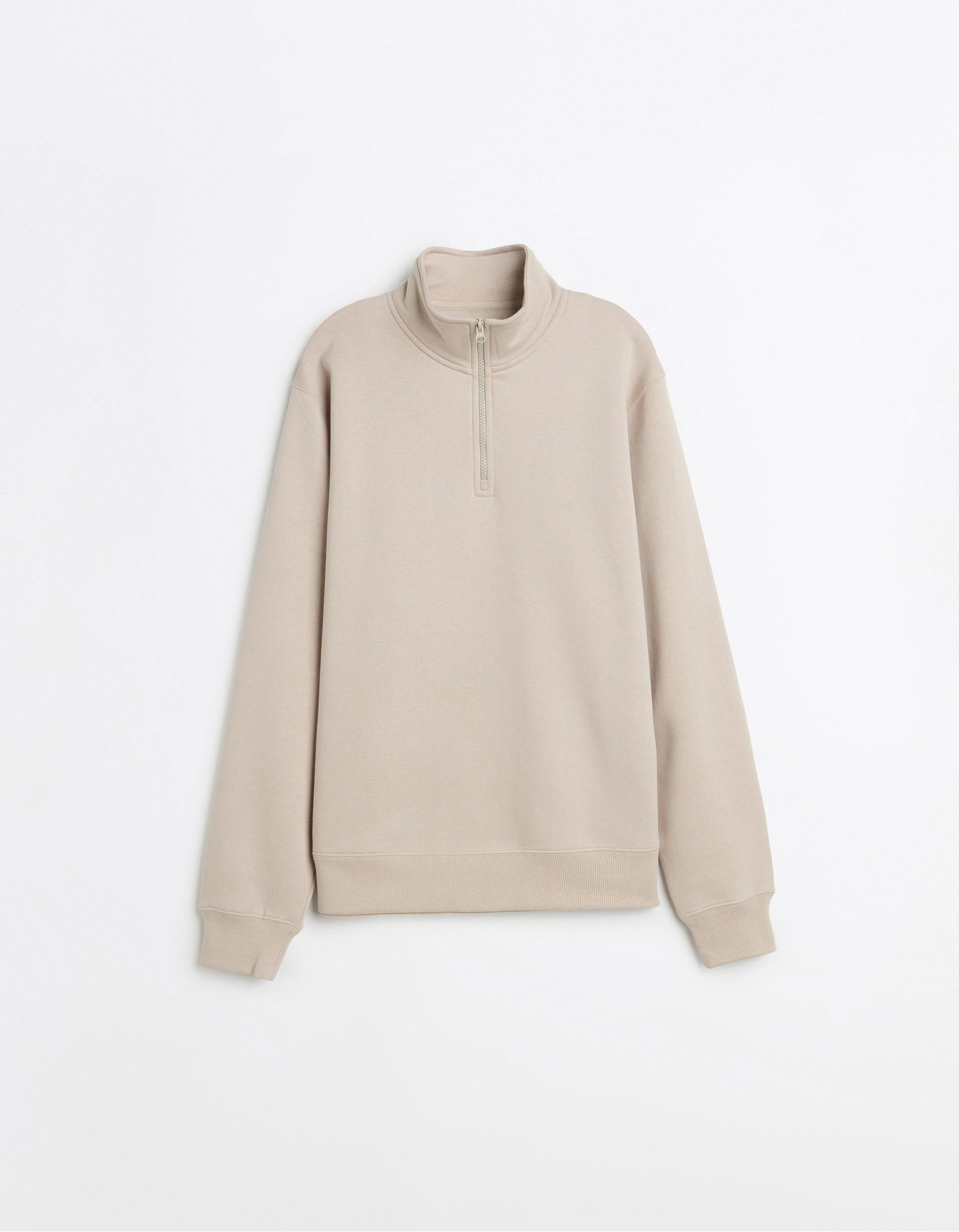 Comprar Online Camisola de Felpa, Homem, Bege Claro