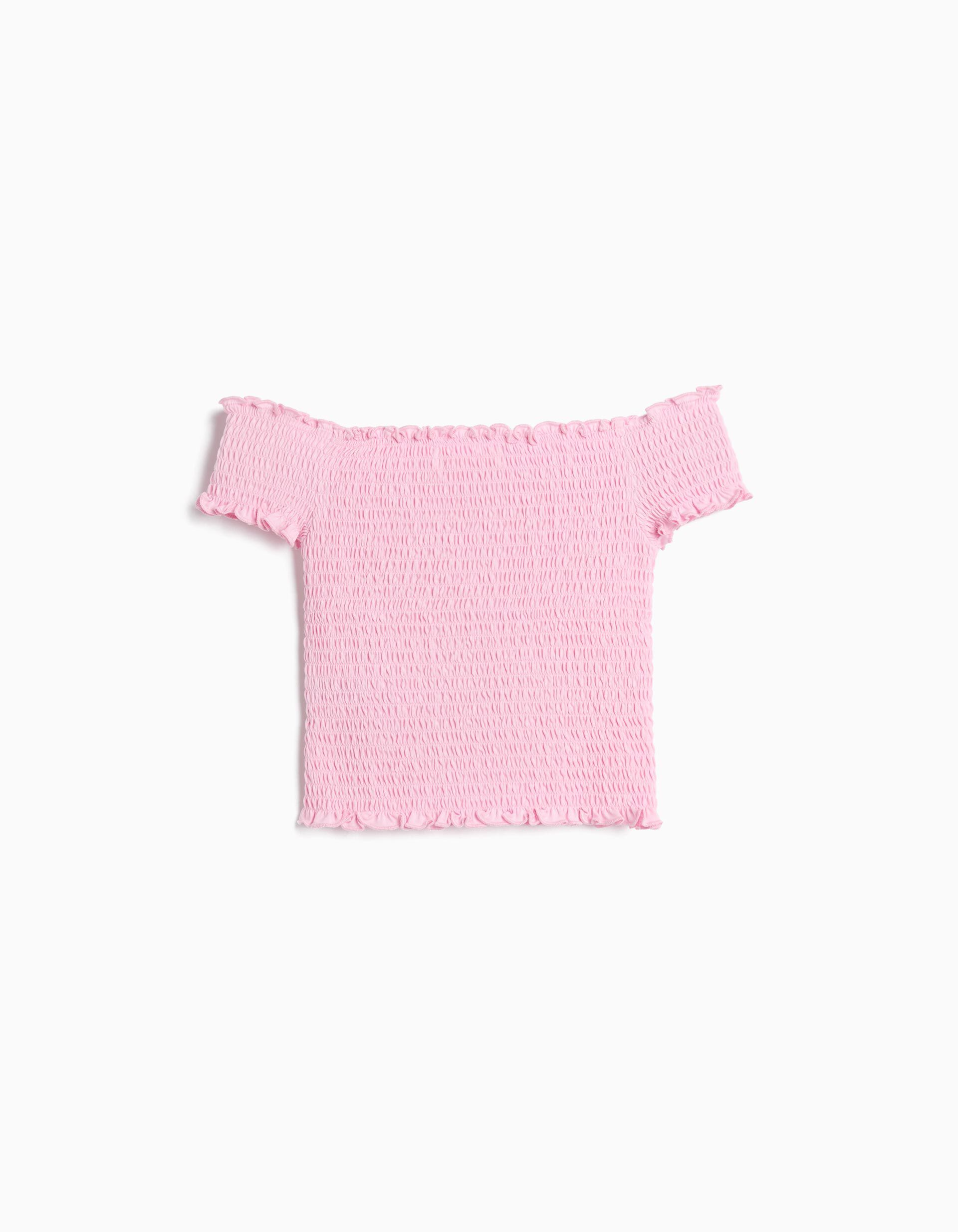 Comprar Online Top Smock, Menina, Rosa Claro