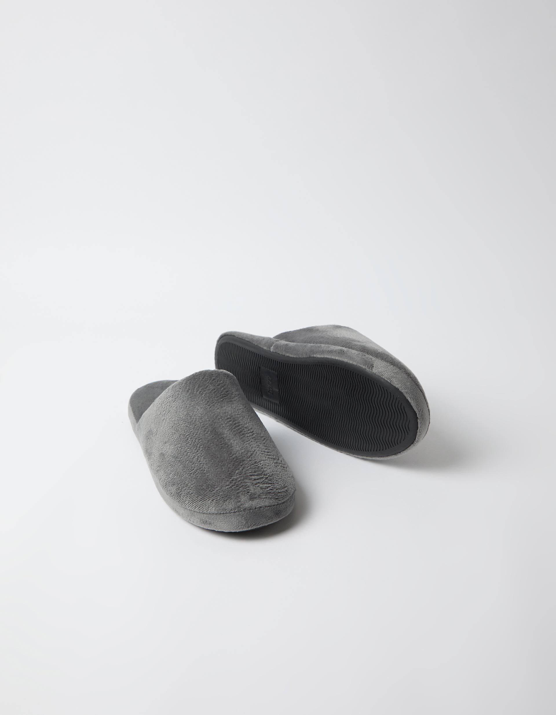 Comprar Online Chinelos De Quarto, Homem, Cinzento Escuro