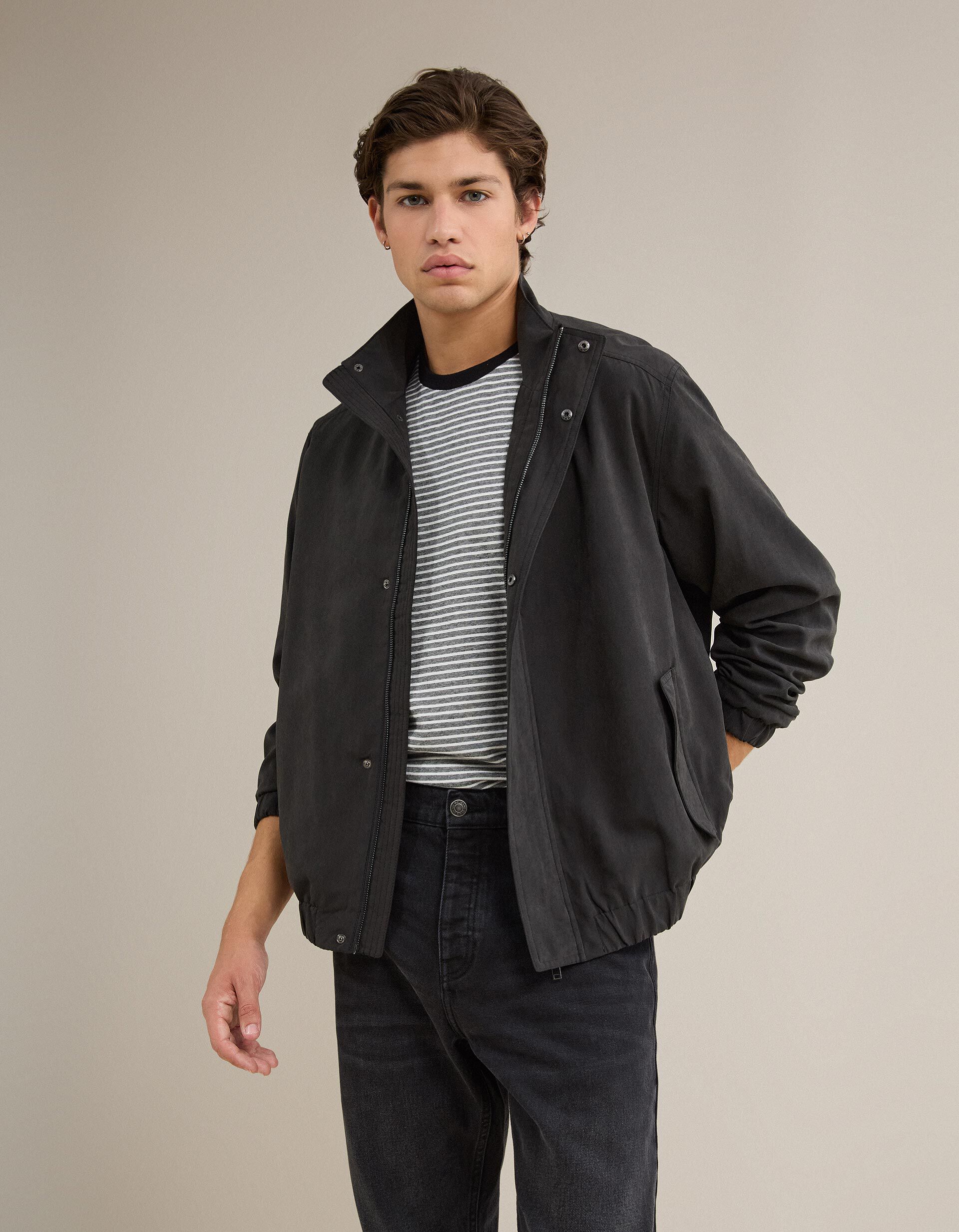 Comprar Online Casaco Bomber, Homem, Preto