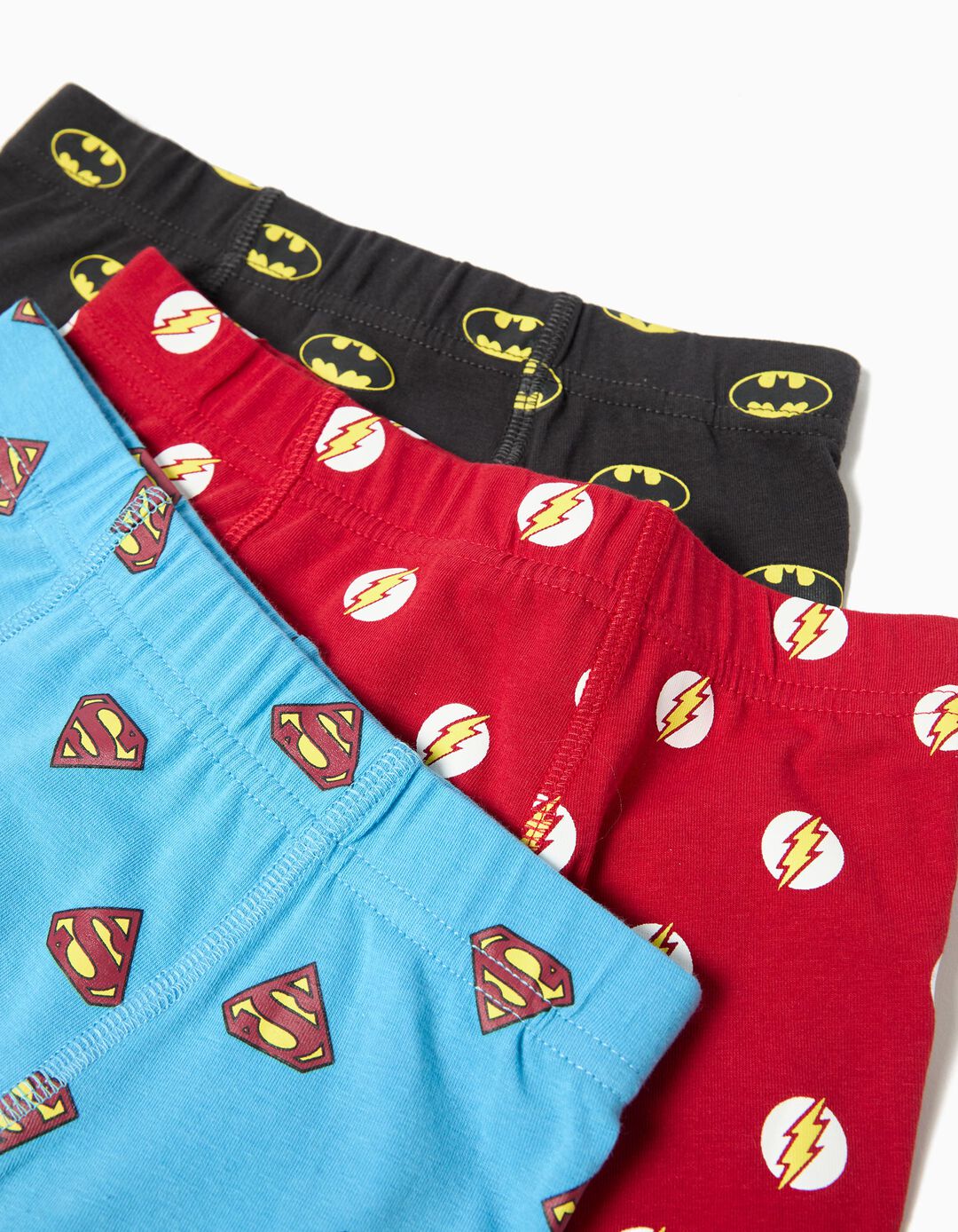 Pack 3 Boxers 'Liga da Justiça', Menino, Multicor