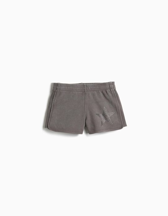 Comprar Online Cal&ccedil;&otilde;es de Felpa, Menina, Cinzento