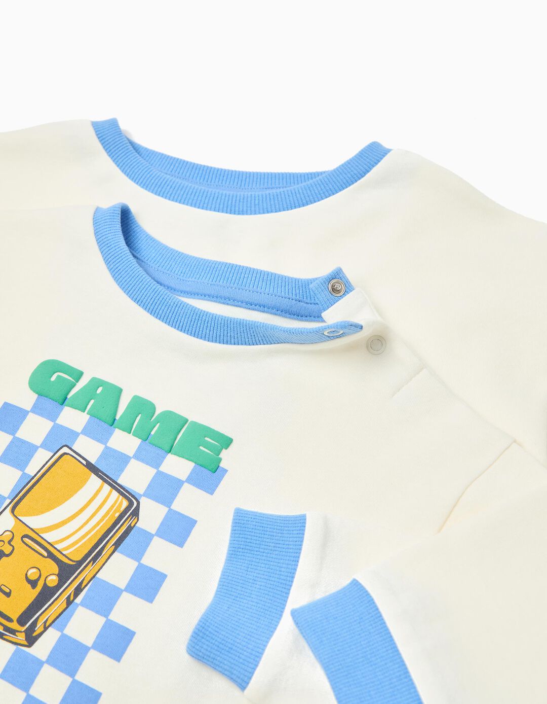 Pijama, Menino, Branco