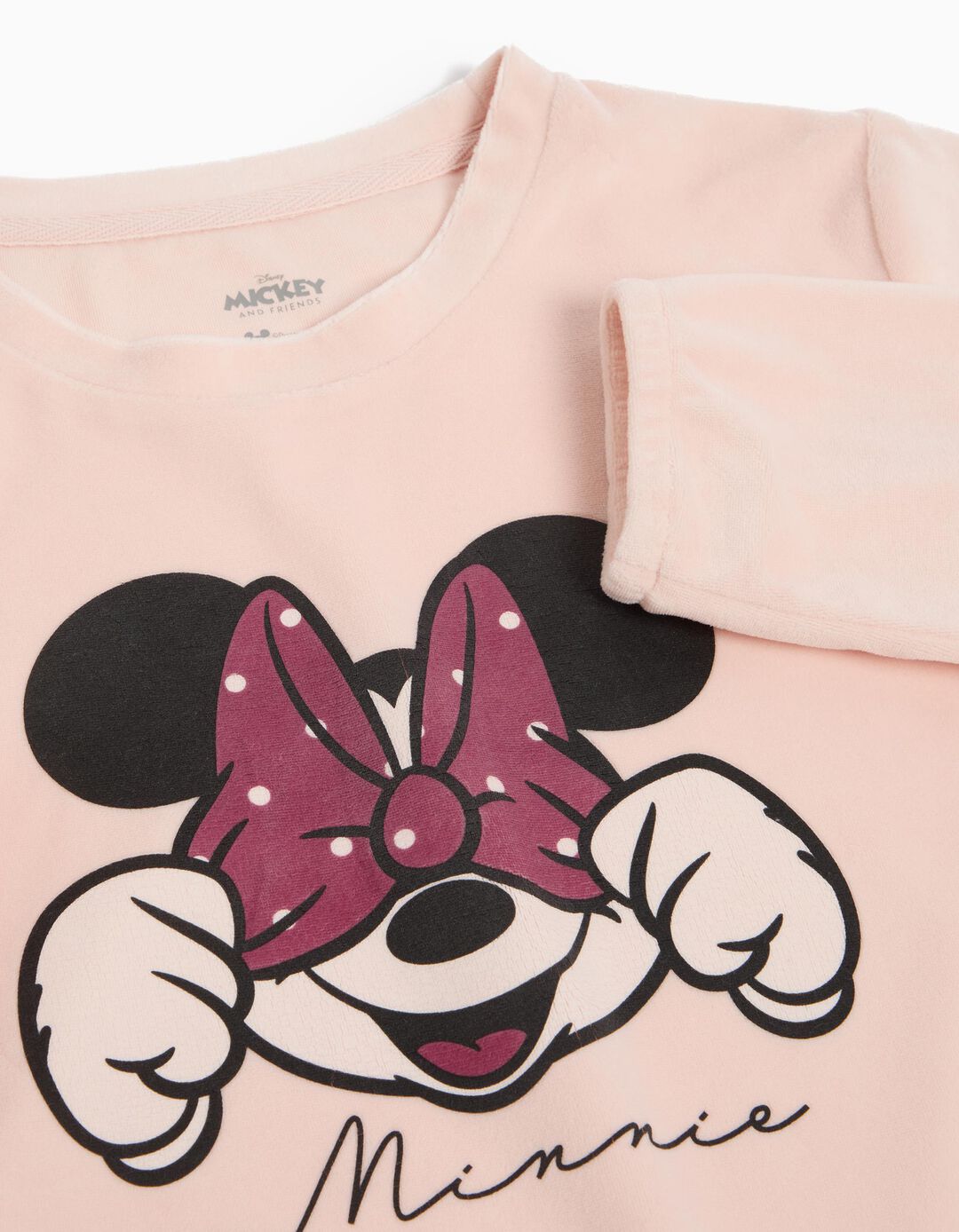 Pijama de Veludo 'Disney', Criança, Rosa Claro