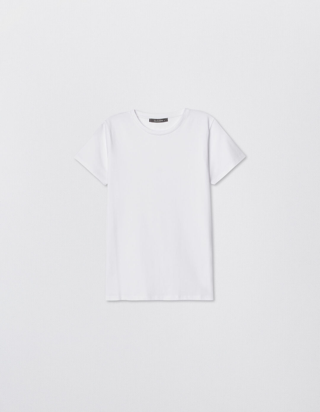 T-Shirt Básica, Mulher, Branco