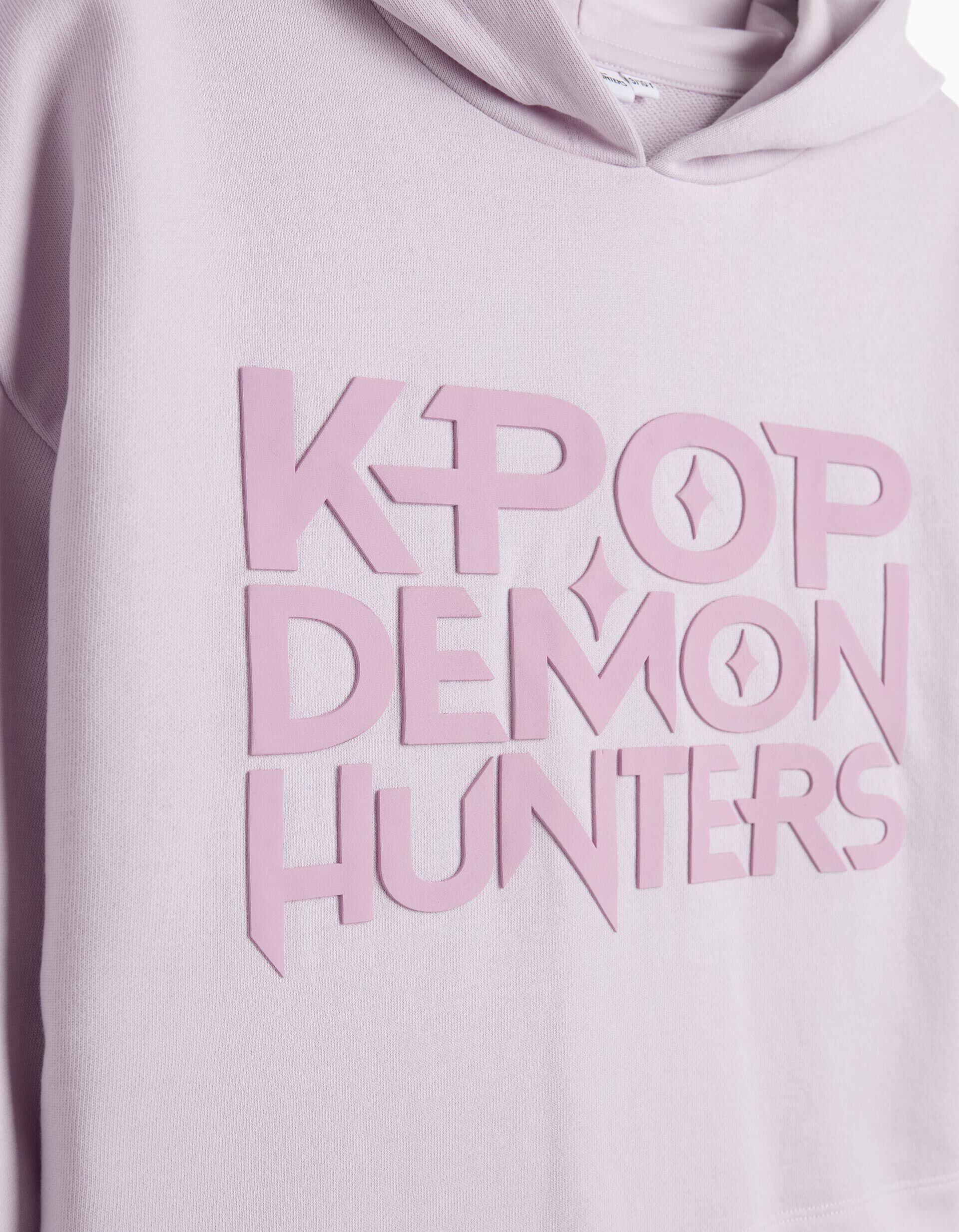 Comprar Online Sweatshirt 'K-Pop Demon Hunters', Menina, Roxo Claro