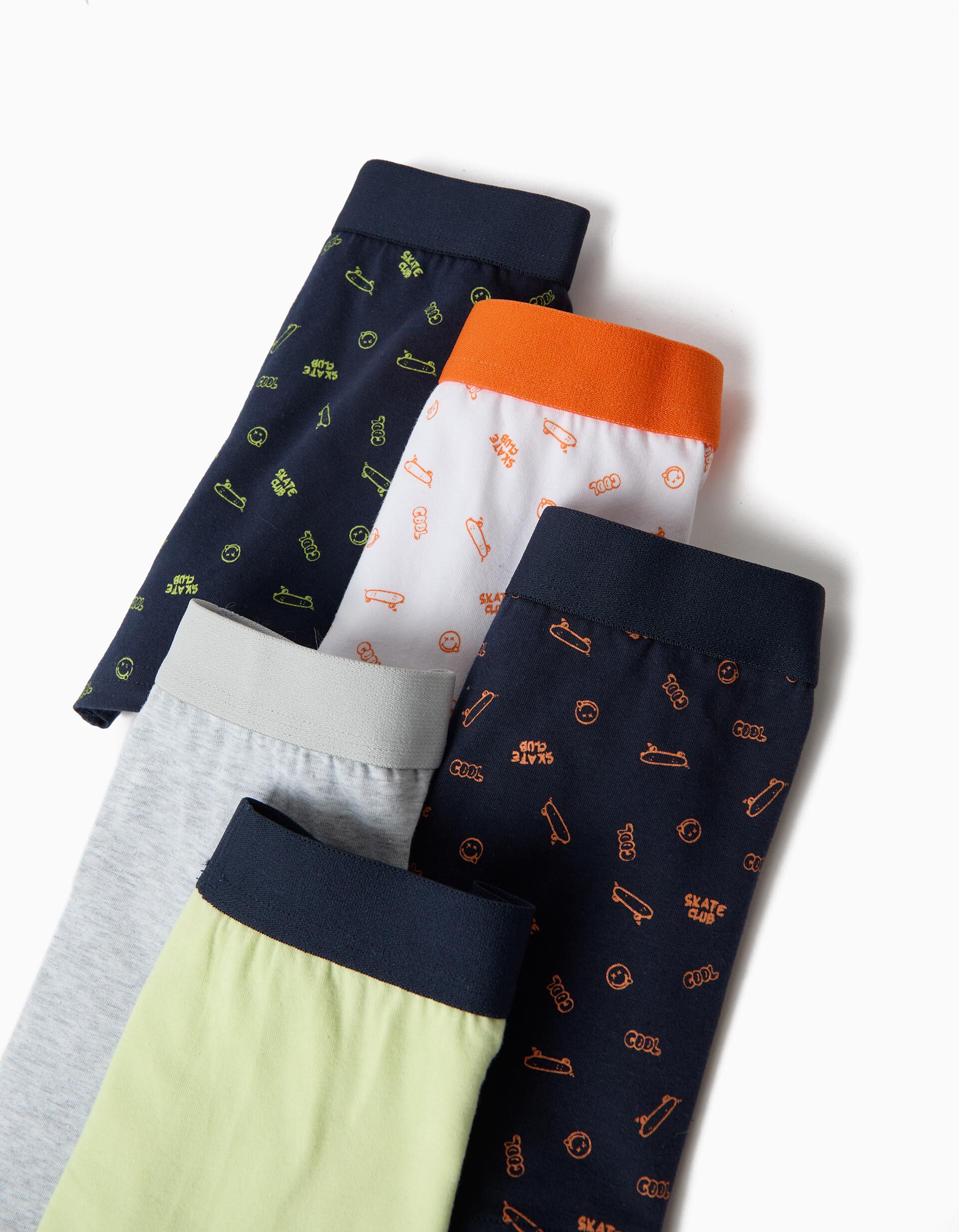Comprar Online Pack 5 Boxers, Menino, Multicor