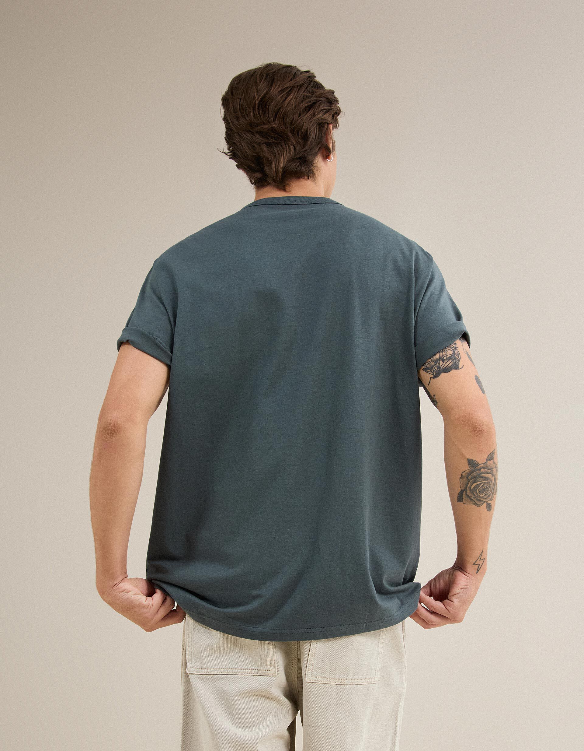 Comprar Online T-shirt Jersey, Homem, Azul Escuro