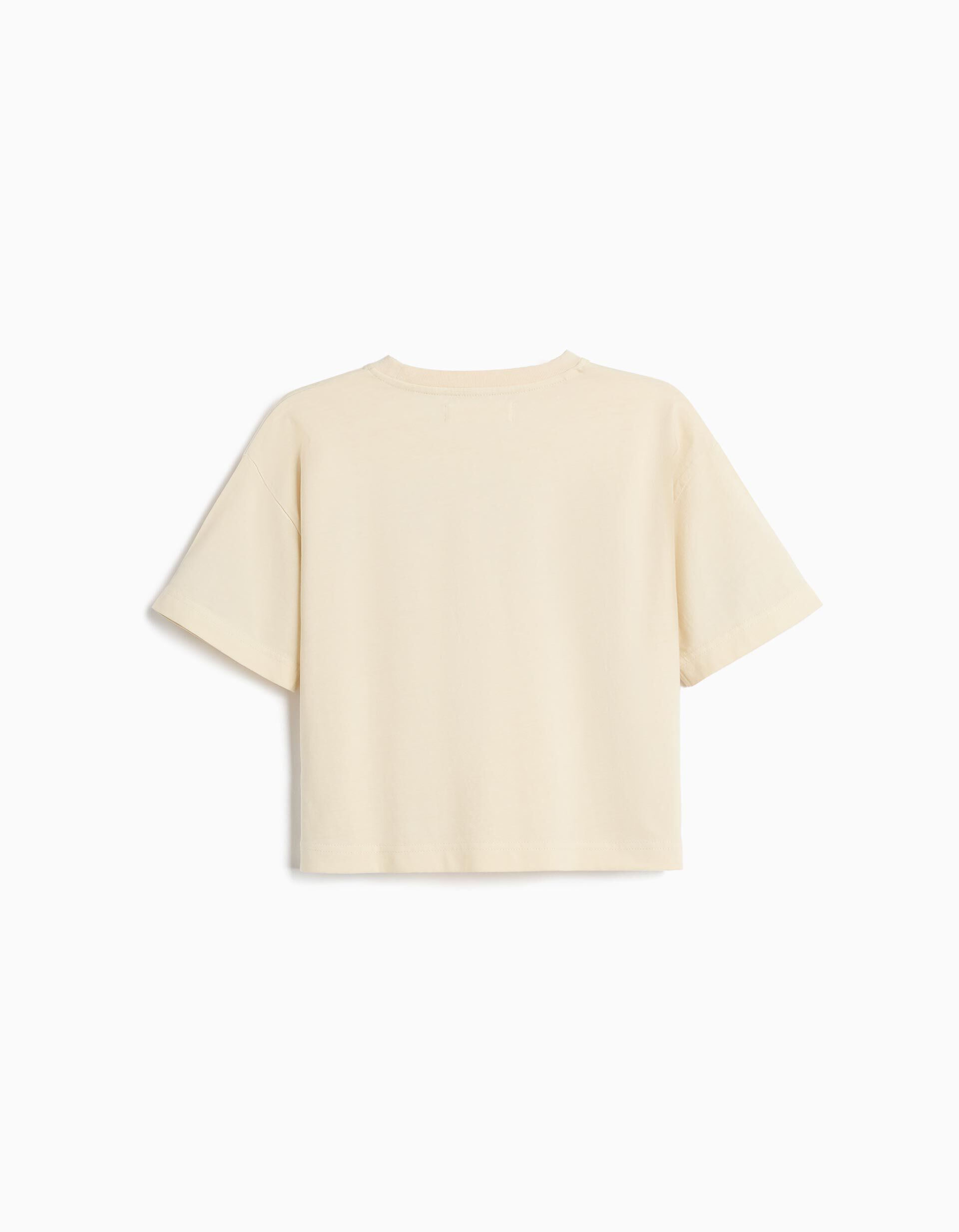 Comprar Online T-shirt Estampada, Menina, Amarelo Claro