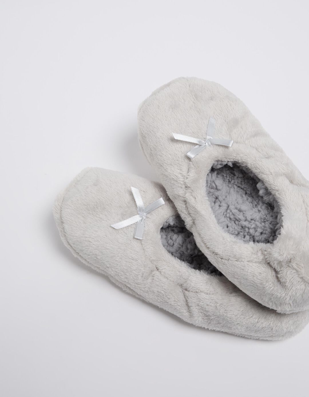 Pantufas Macias, Mulher, Cinzento Claro