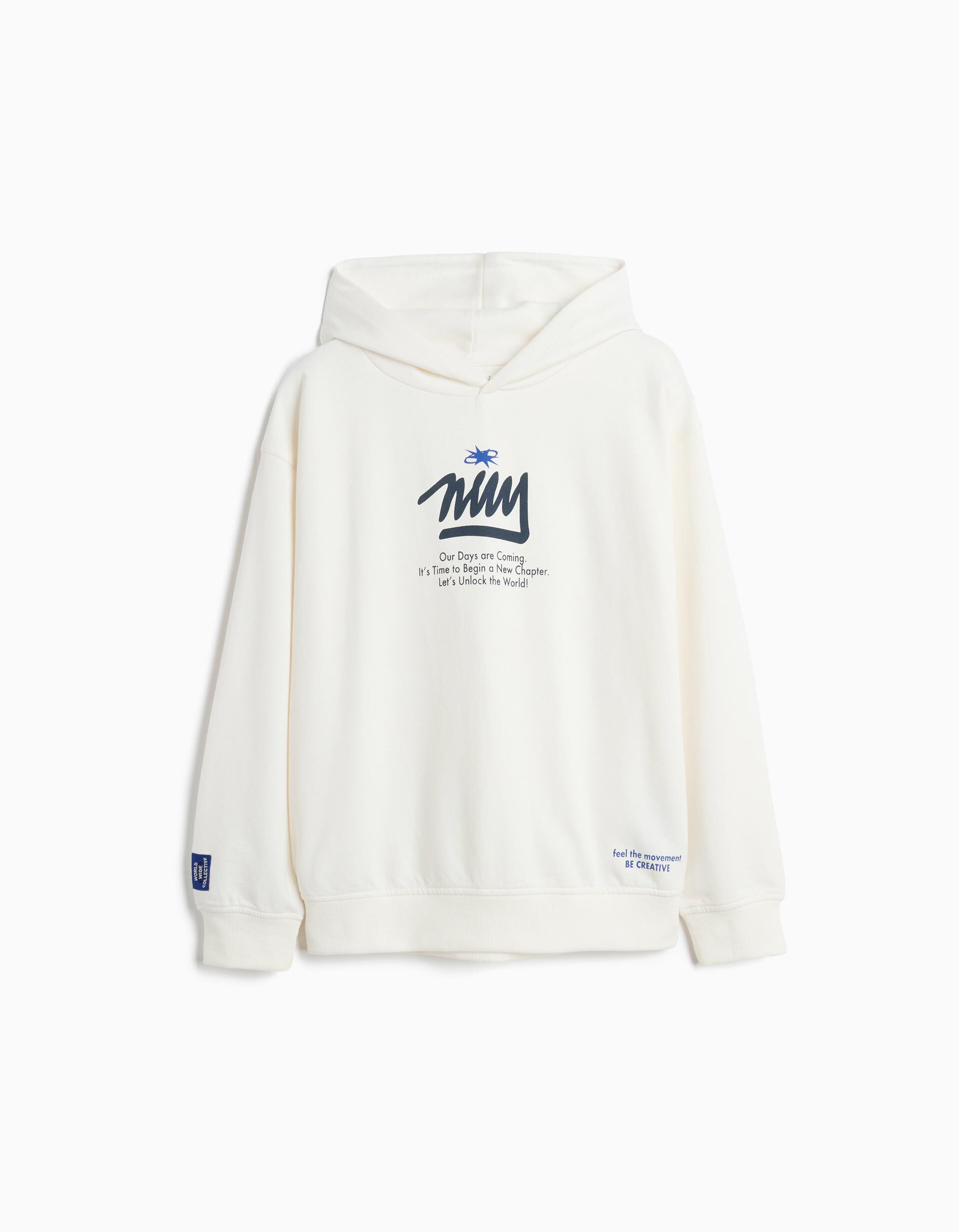 Comprar Online Sweatshirt Com Capuz, Menino, Branco