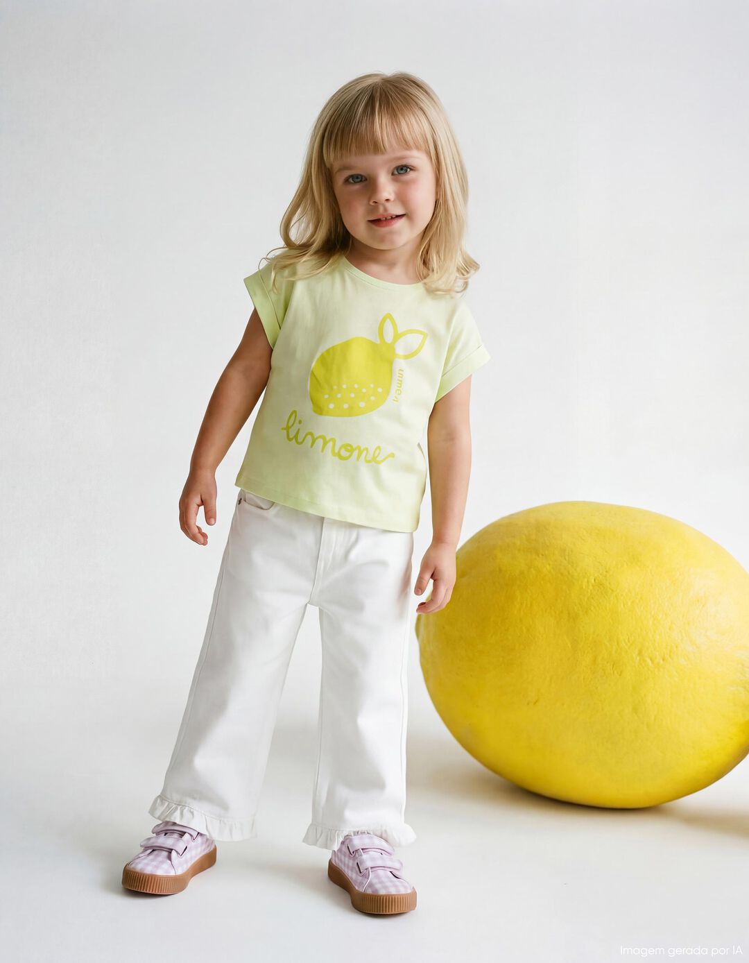 Cal&ccedil;as de Ganga 'Culotte', Menina, Branco