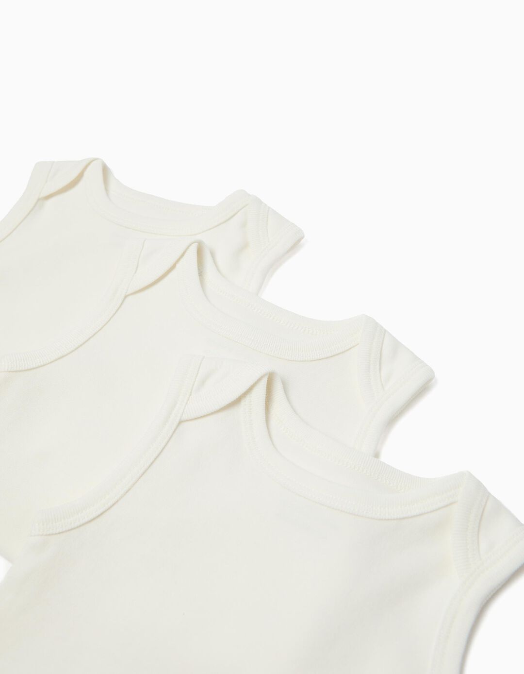 Pack 3 Bodies Sem Mangas, Menino, Multicor