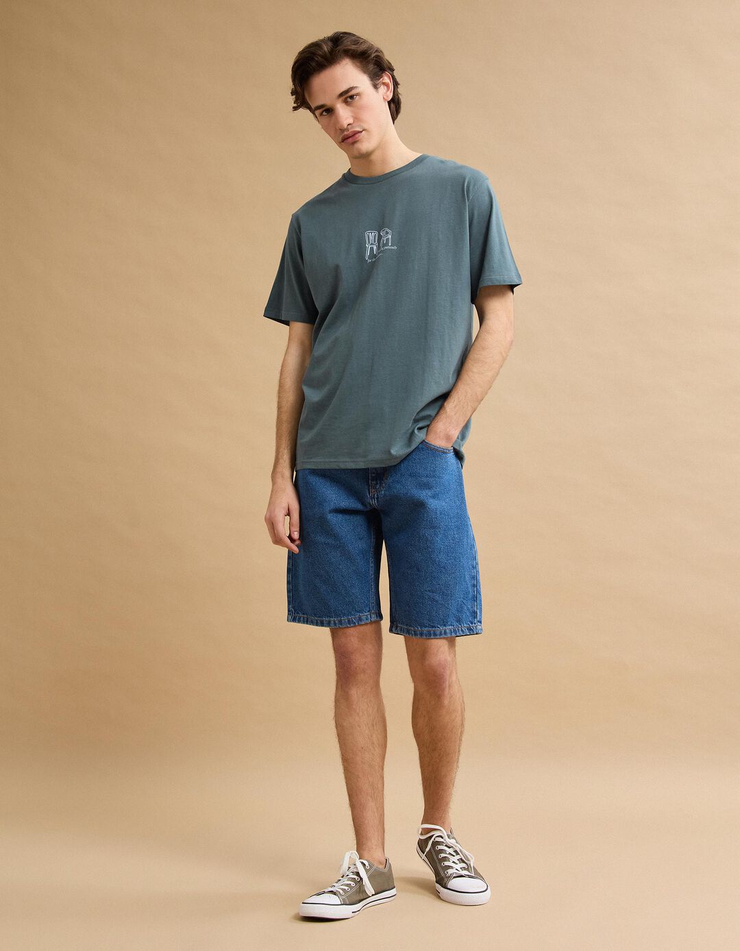 Cal&ccedil;&otilde;es de Ganga, Homem, Azul Escuro