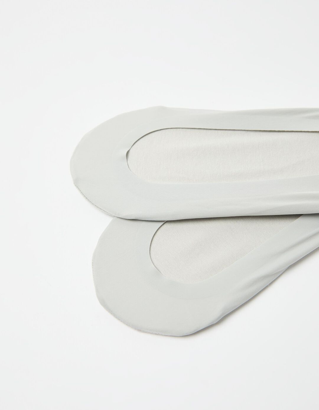 Pack 2 Pares de Meias Invis&iacute;veis, Mulher, Cinzento