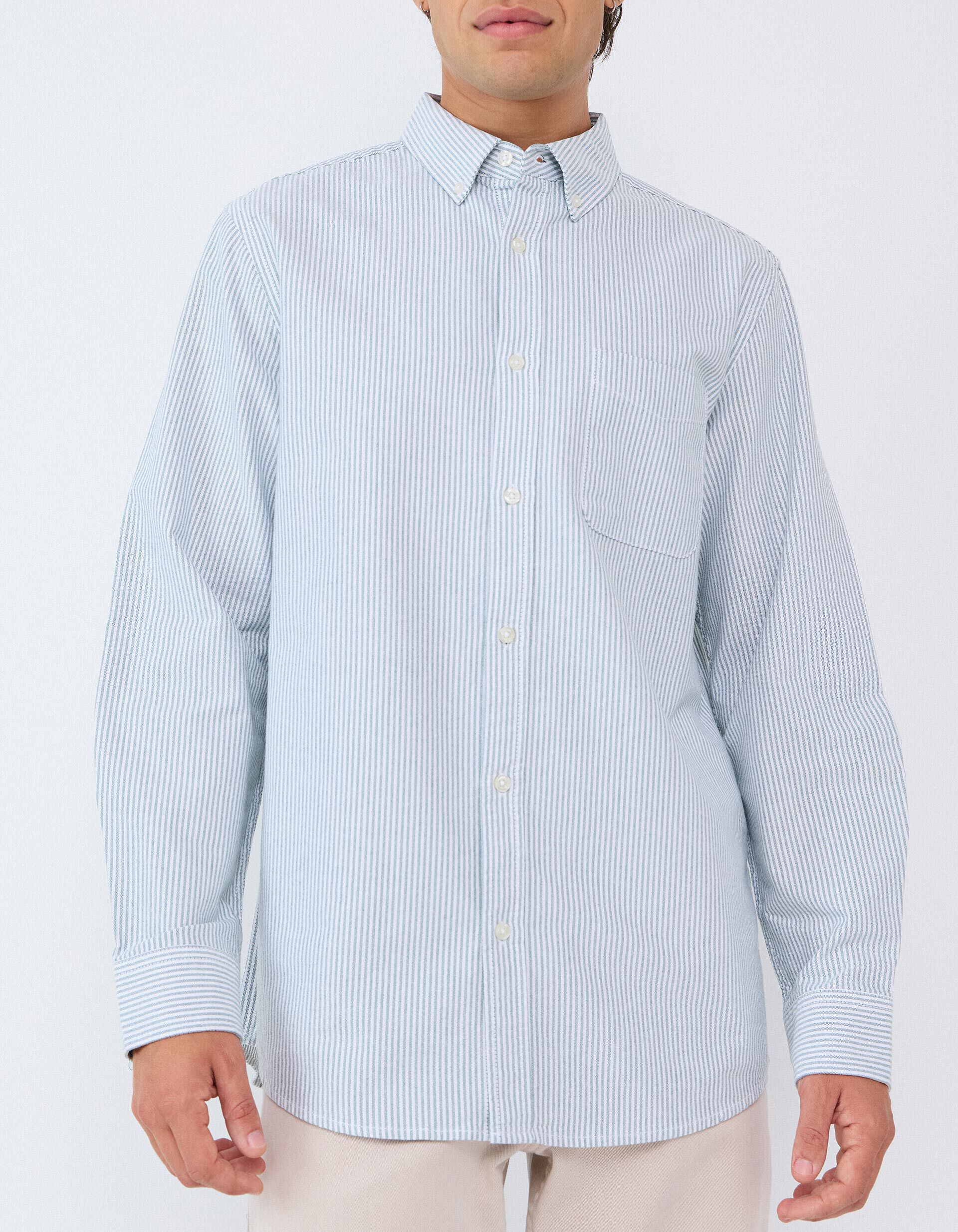 Comprar Online Camisa Oxford, Homem, Azul-Pastel