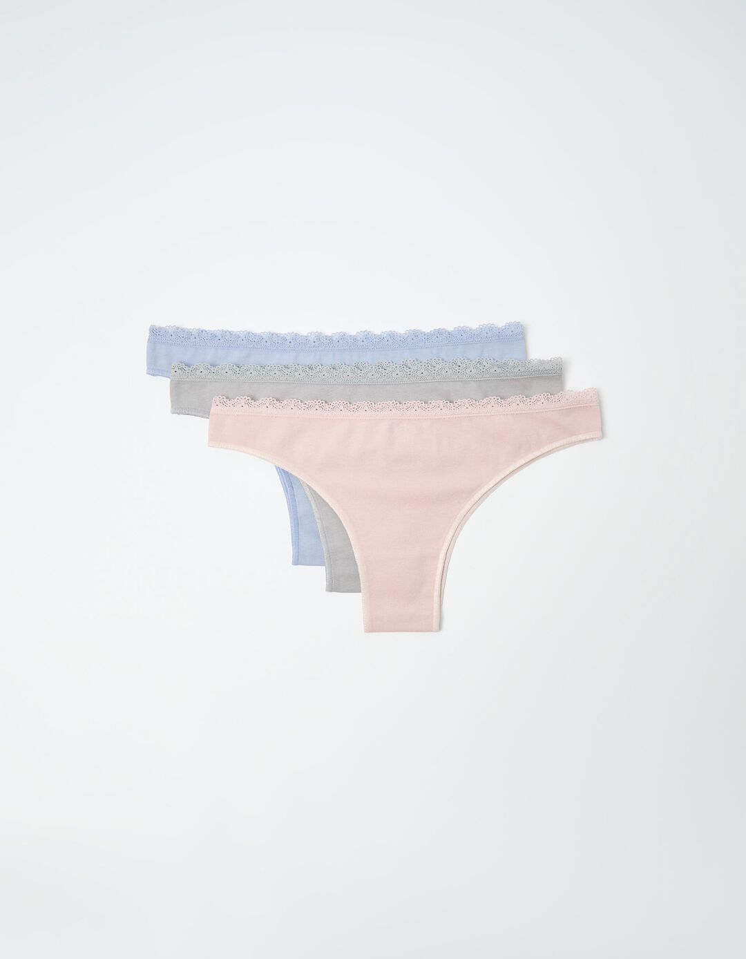 Pack 3 Cuecas Brasileiras, Mulher, Azul