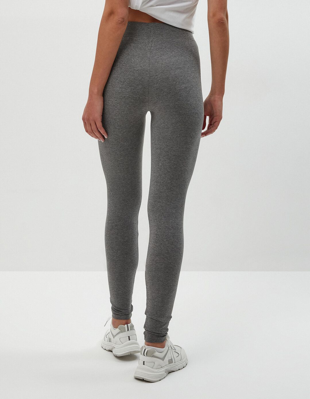 Leggings Básicas, Mulher, Cinza
