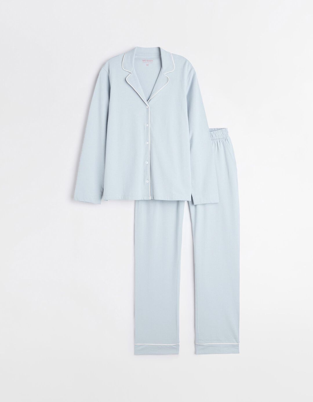 Pijama Jersey, Mulher, Azul Claro