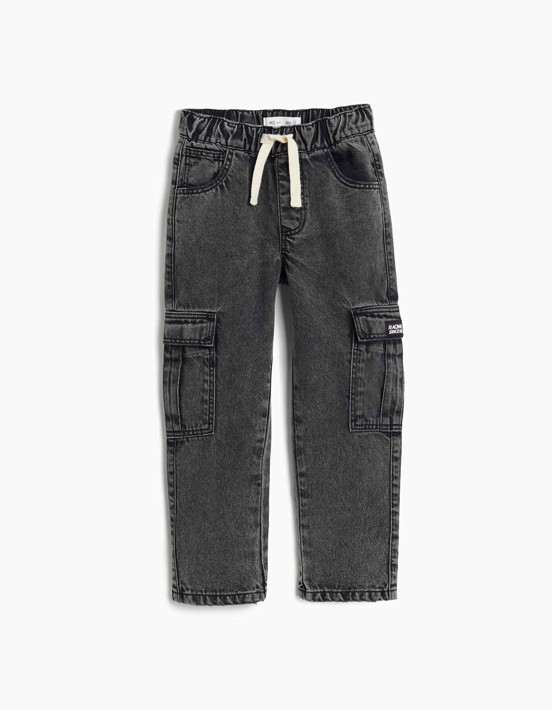 Comprar Online Cal&ccedil;as de Ganga Cargo, Menino, Cinzento