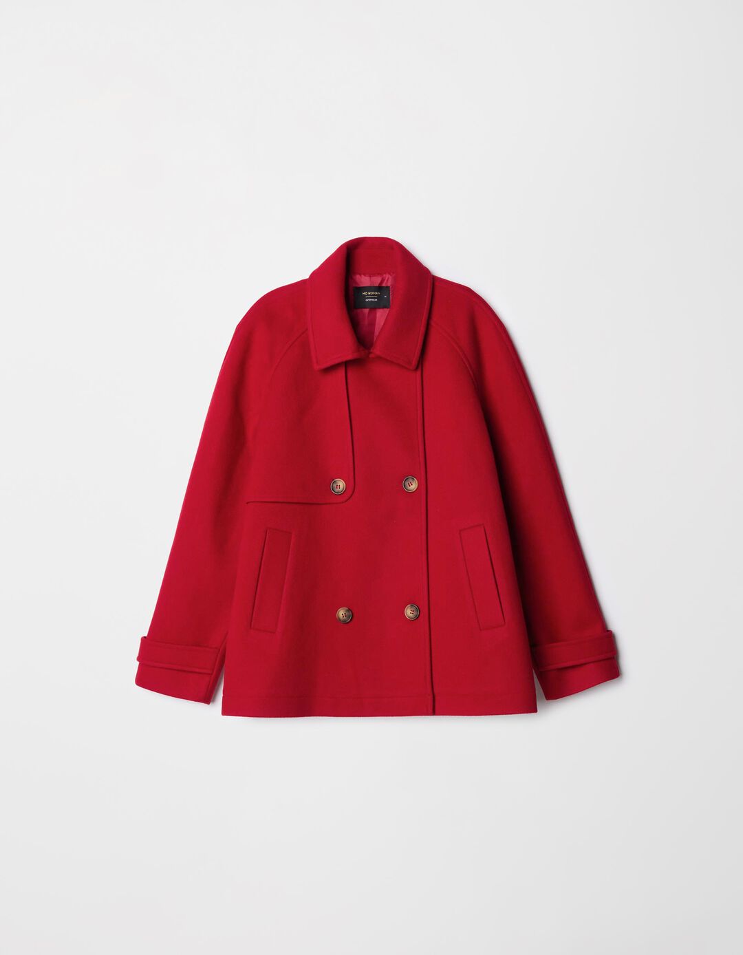 Casaco Sobreposição, Mulher, Vermelho