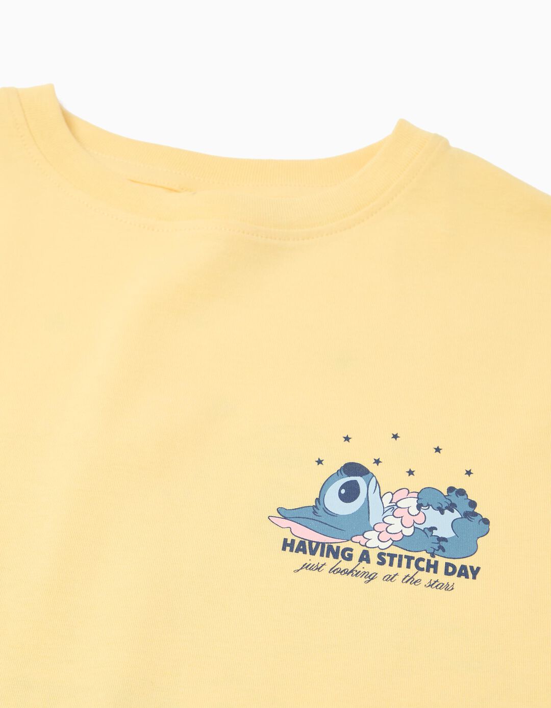 T-shirt 'Stitch' &copy;Disney, Menina, Amarelo Claro
