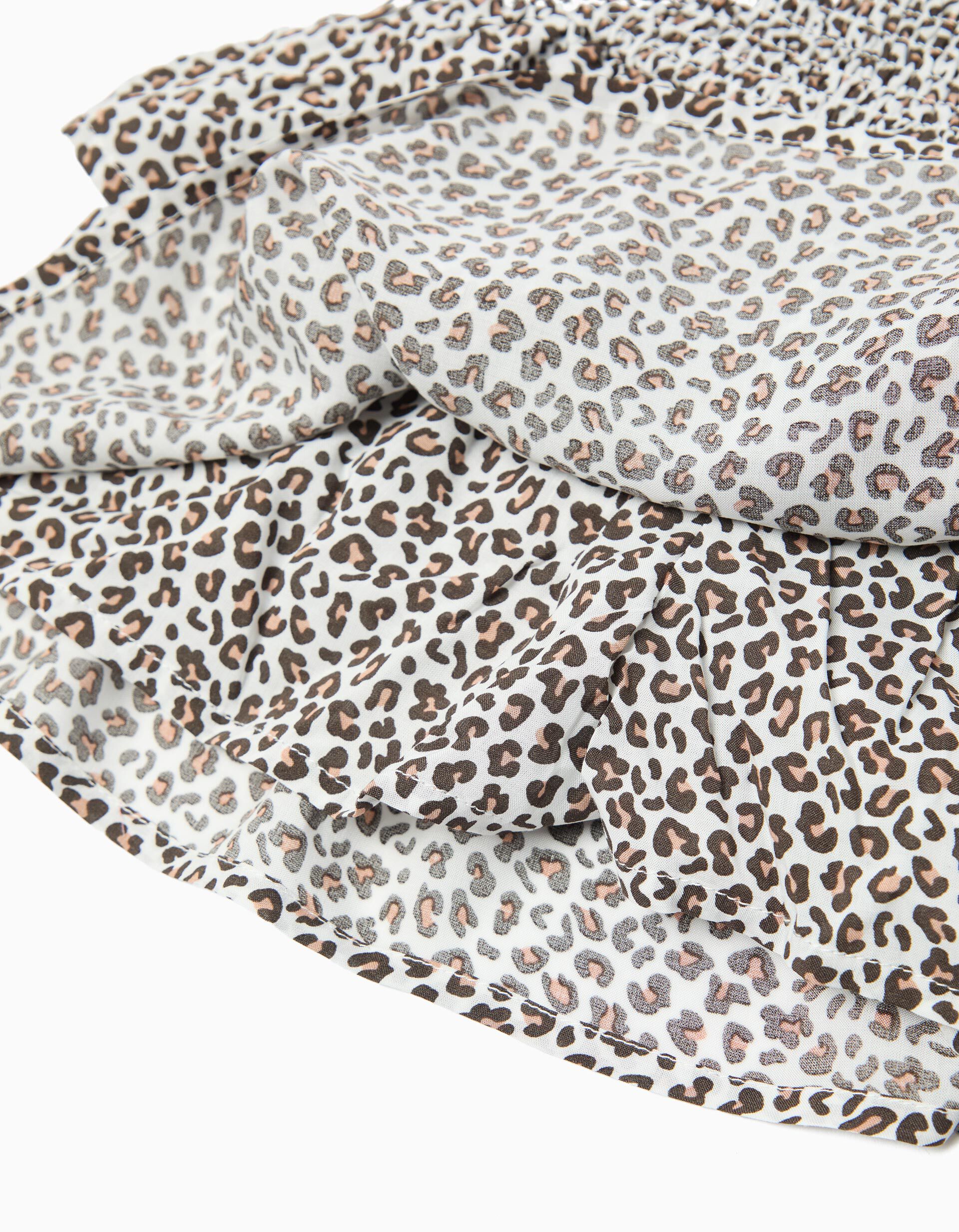 Comprar Online Saia com Folhos, Menina, Branco