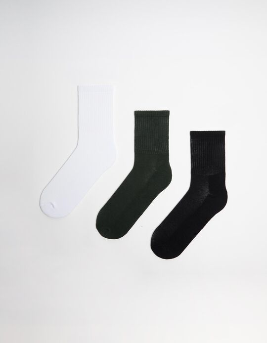 Comprar Online Pack 3 meias, Homem, Multicolor