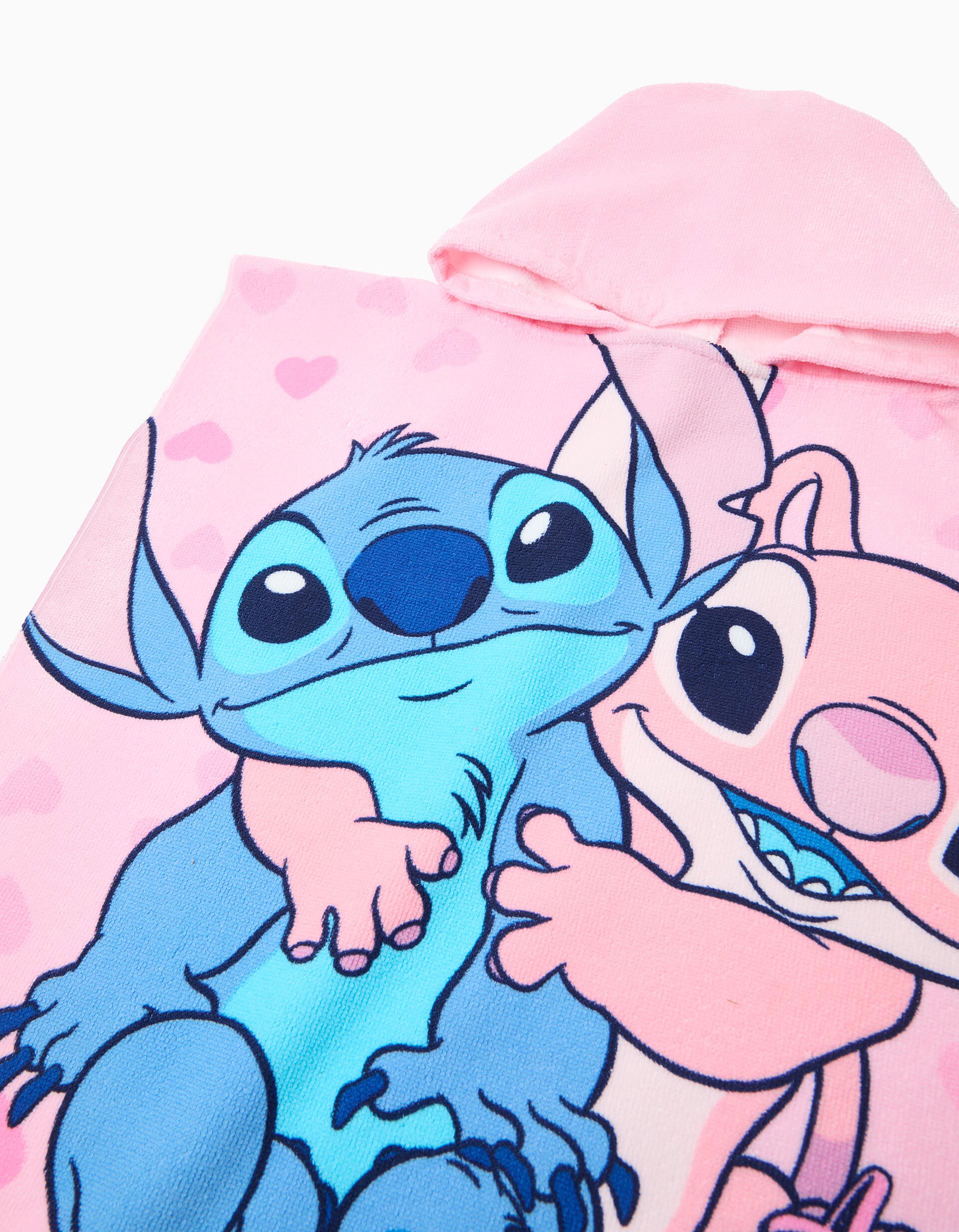 Comprar Online Poncho 'Stitch' &copy;Disney, Menina, Rosa