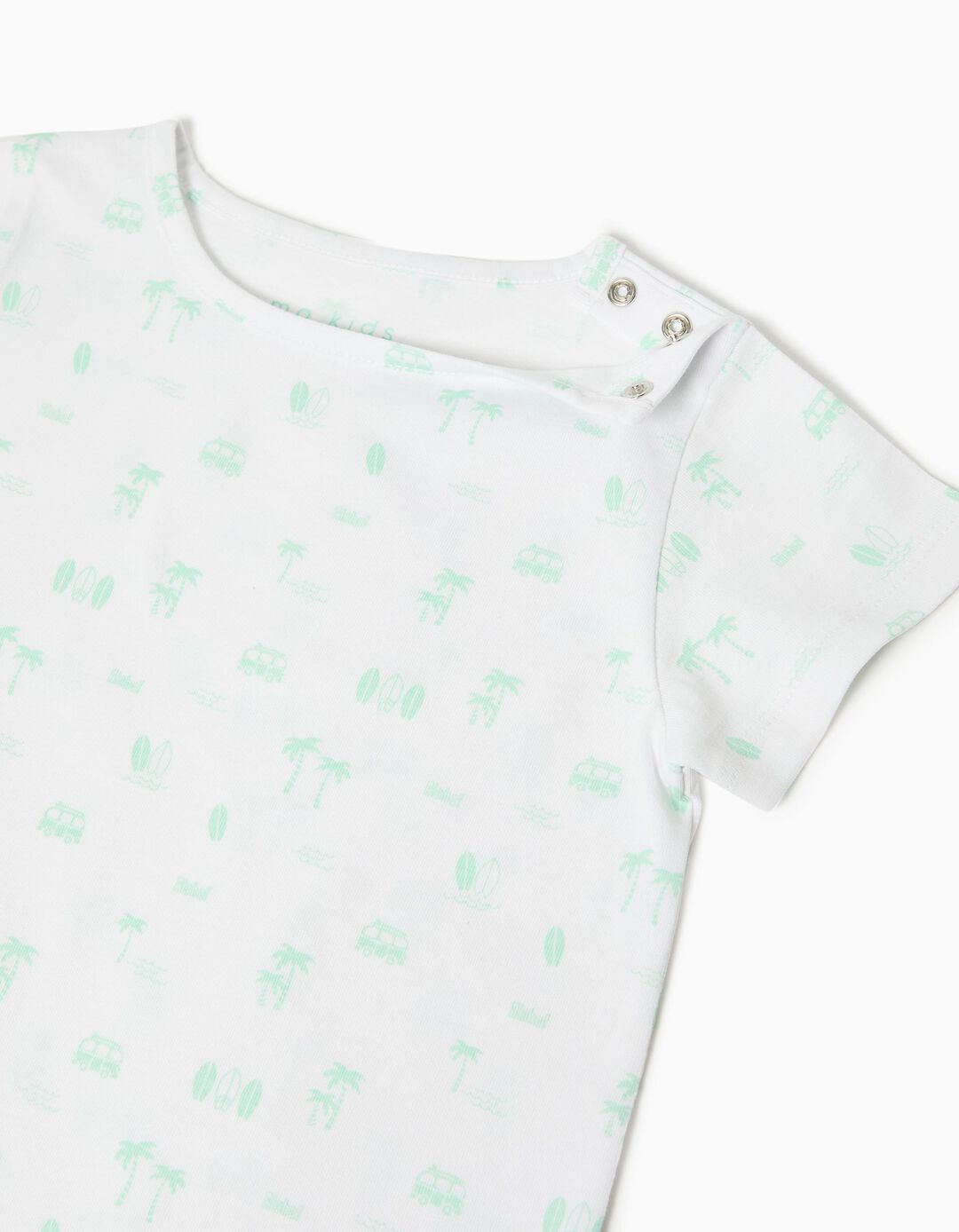 Pijama-Macacão, Menino, Branco