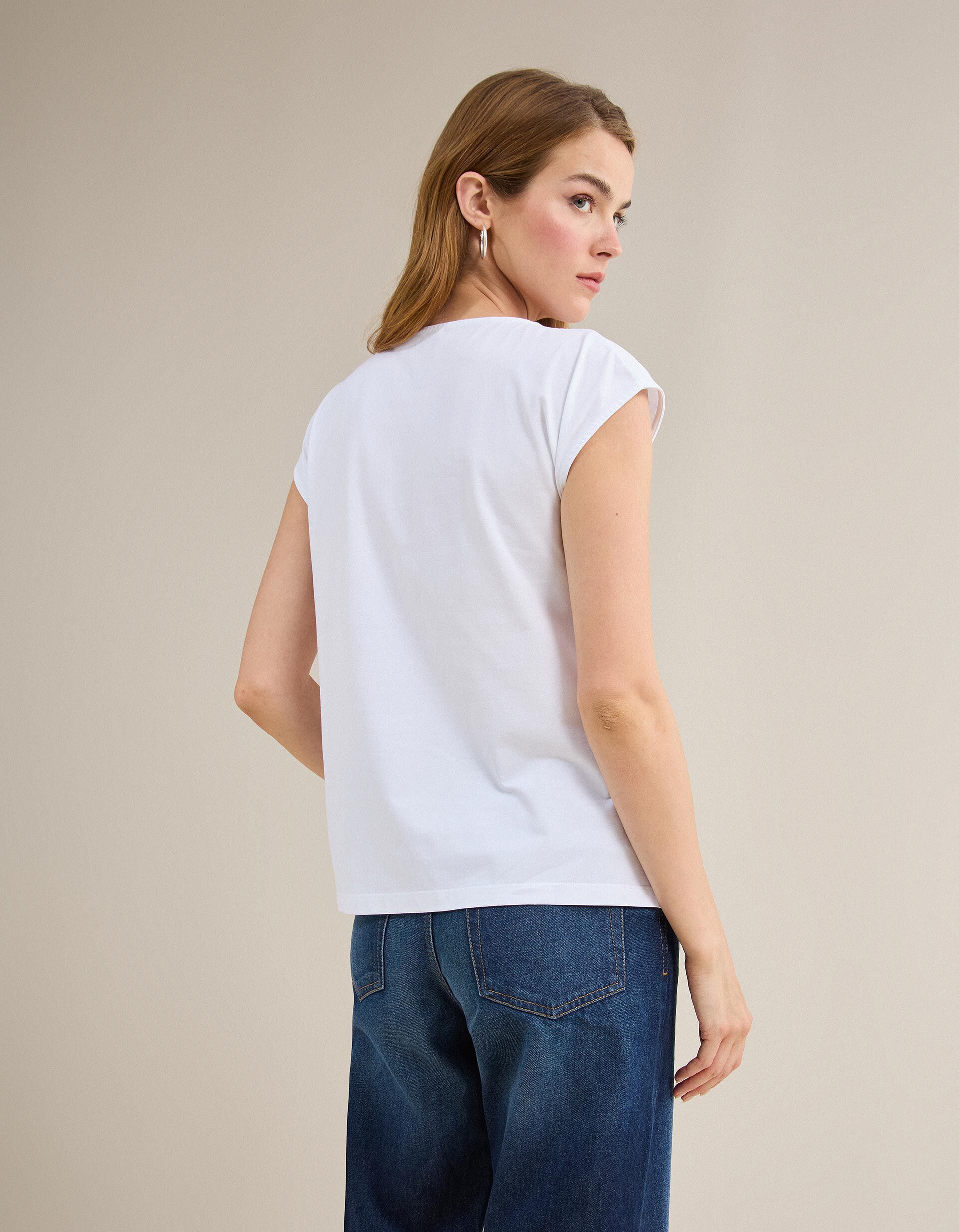 Comprar Online T-shirt, Mulher, Branco