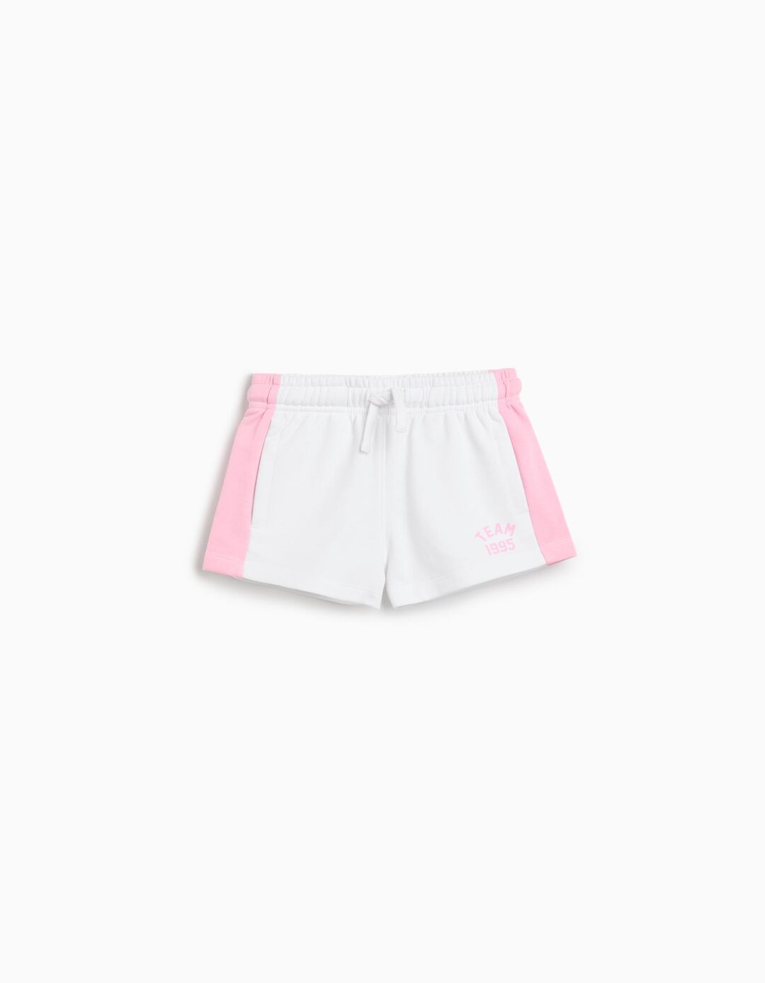 Calções Fleece, Menina, Rosa