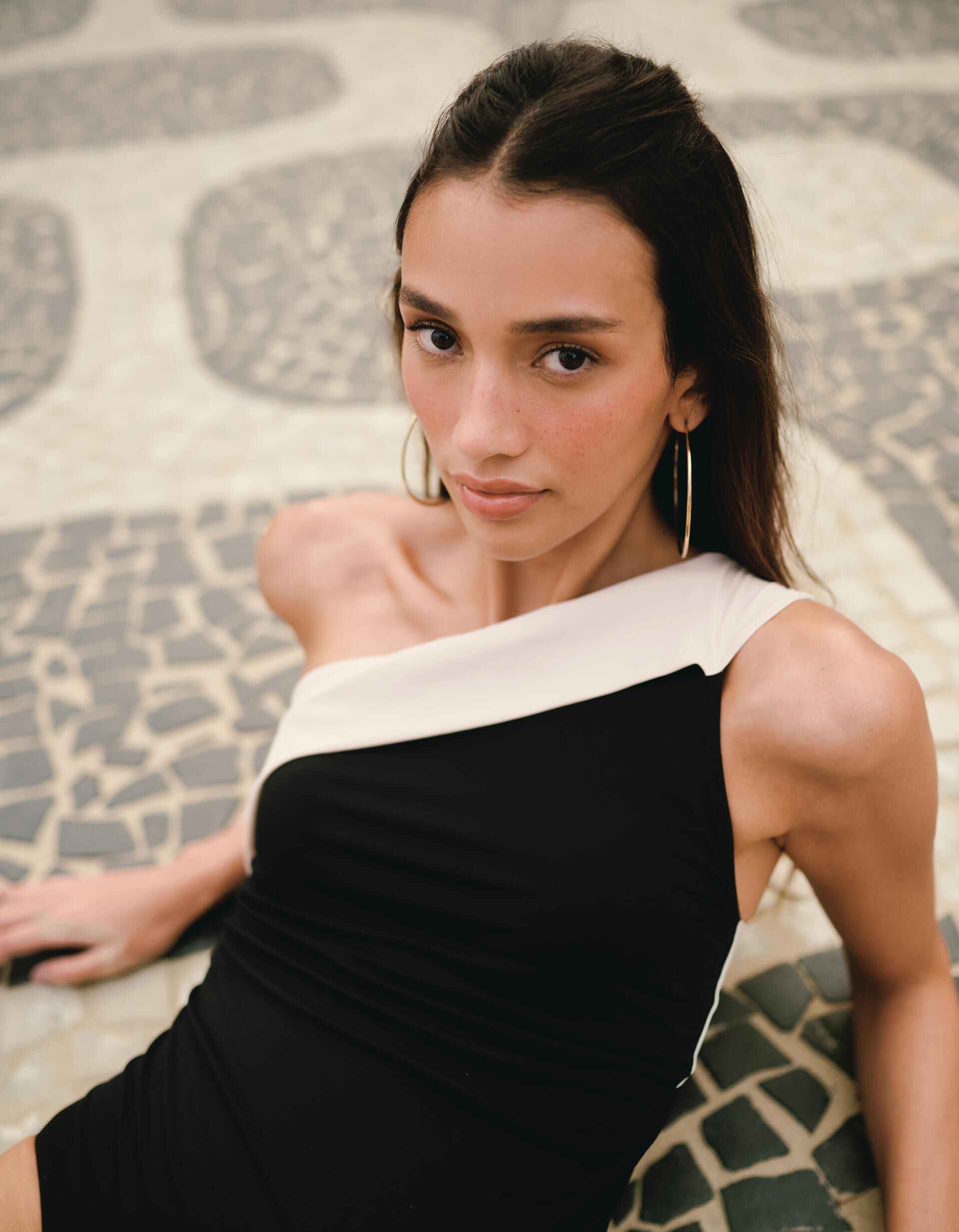 Comprar Online Fato de Banho Assim&eacute;trico, Mulher, Preto