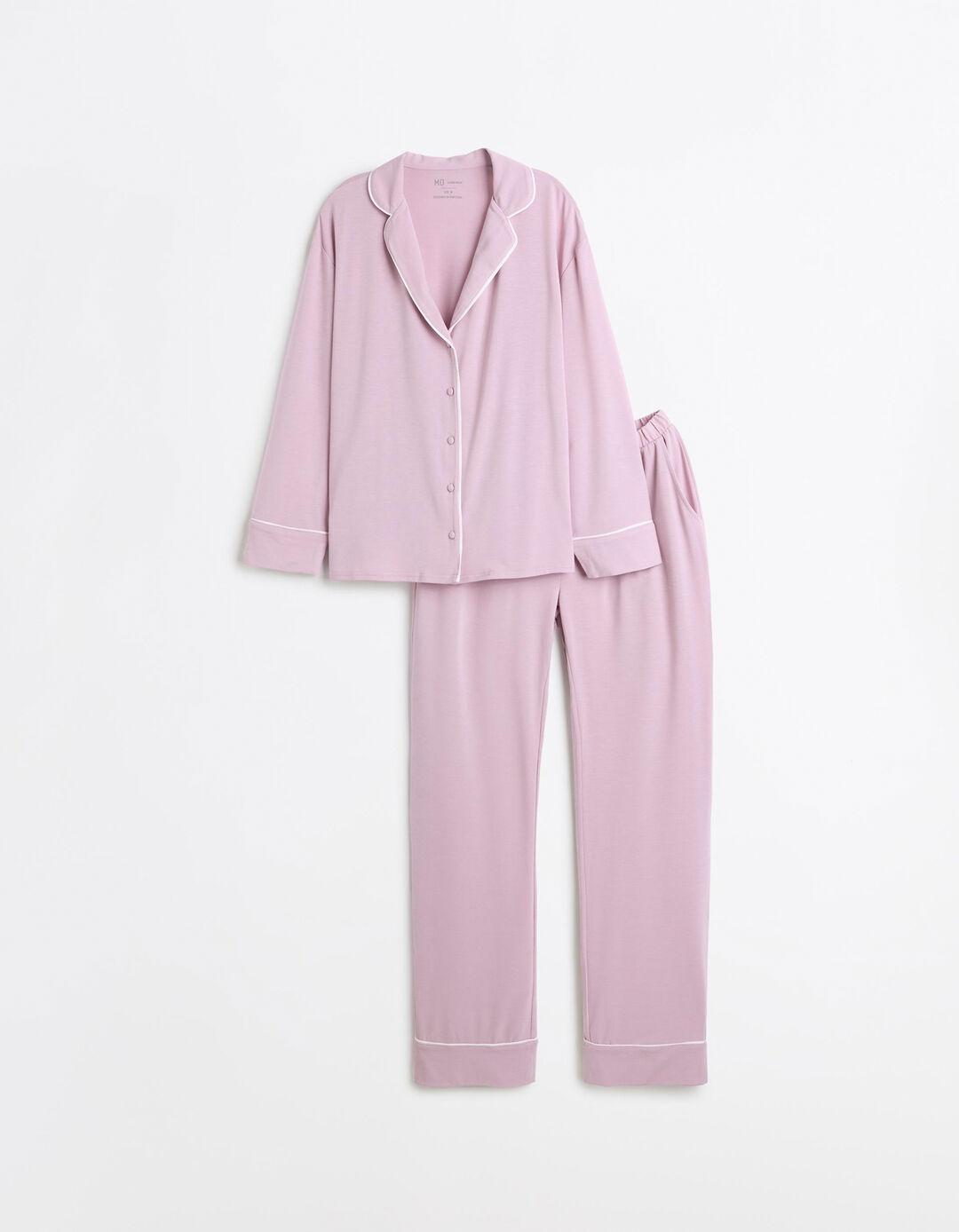 Pijama Camiseiro, Mulher, Rosa Claro
